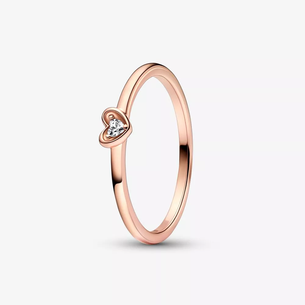 pandora işıltılı kalp yüzük 182495c01