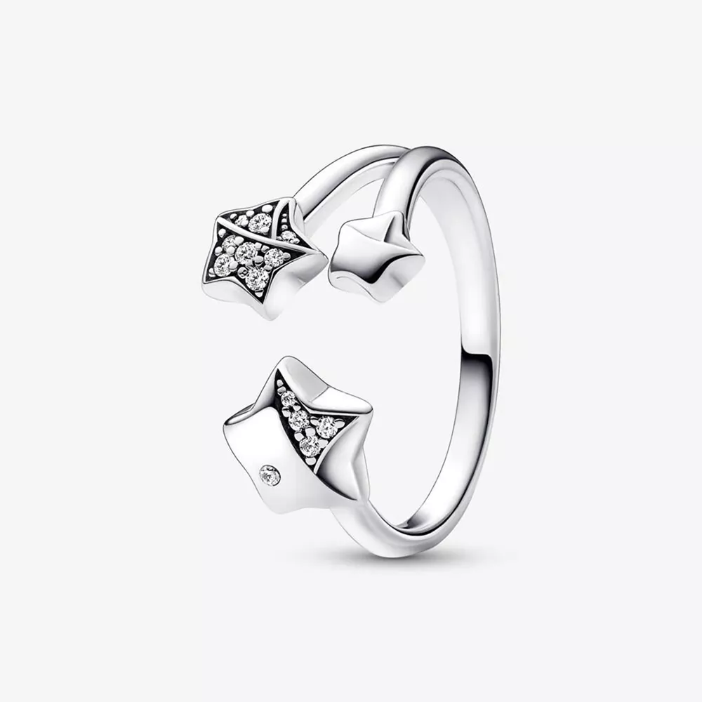 pandora koruyucu yıldız yüzük 192490c01