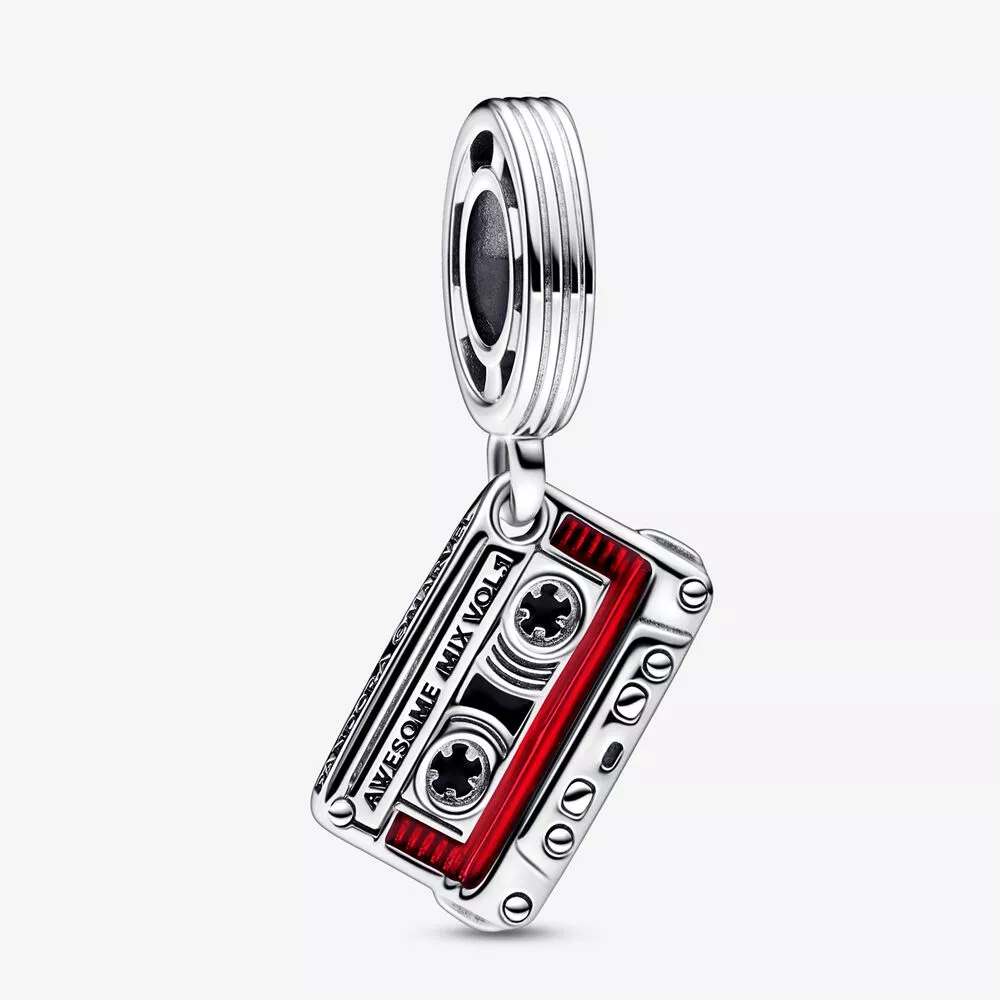 pandora marvel galaksinin koruyucuları kaset bandı asılı küpe 792564c01