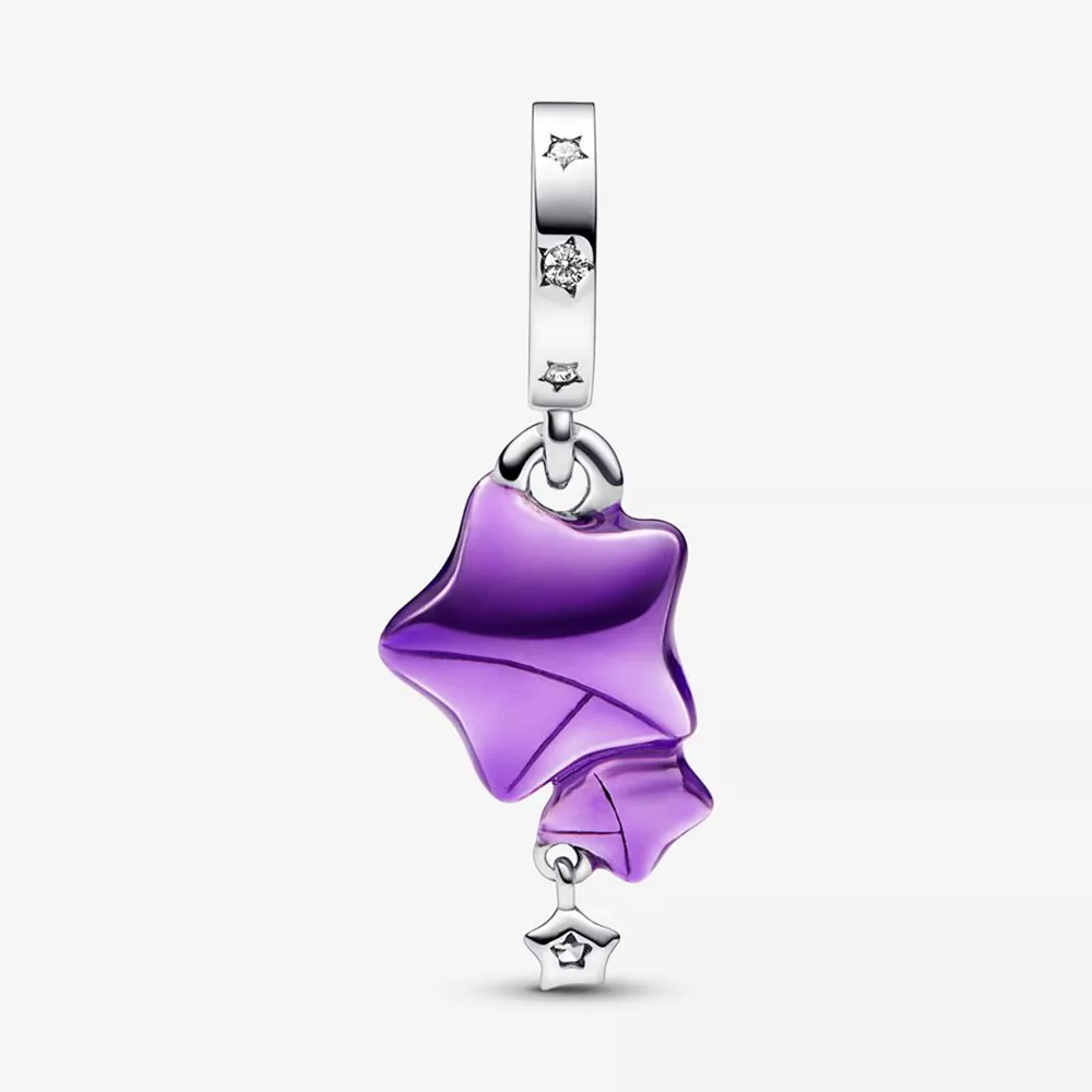 pandora mor şanslı yıldız kolye 792487c01
