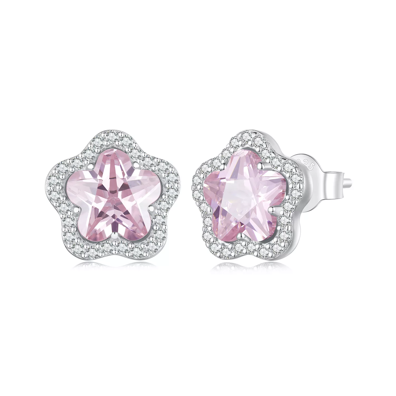 pandora stil küçük çiçek küpe bse850