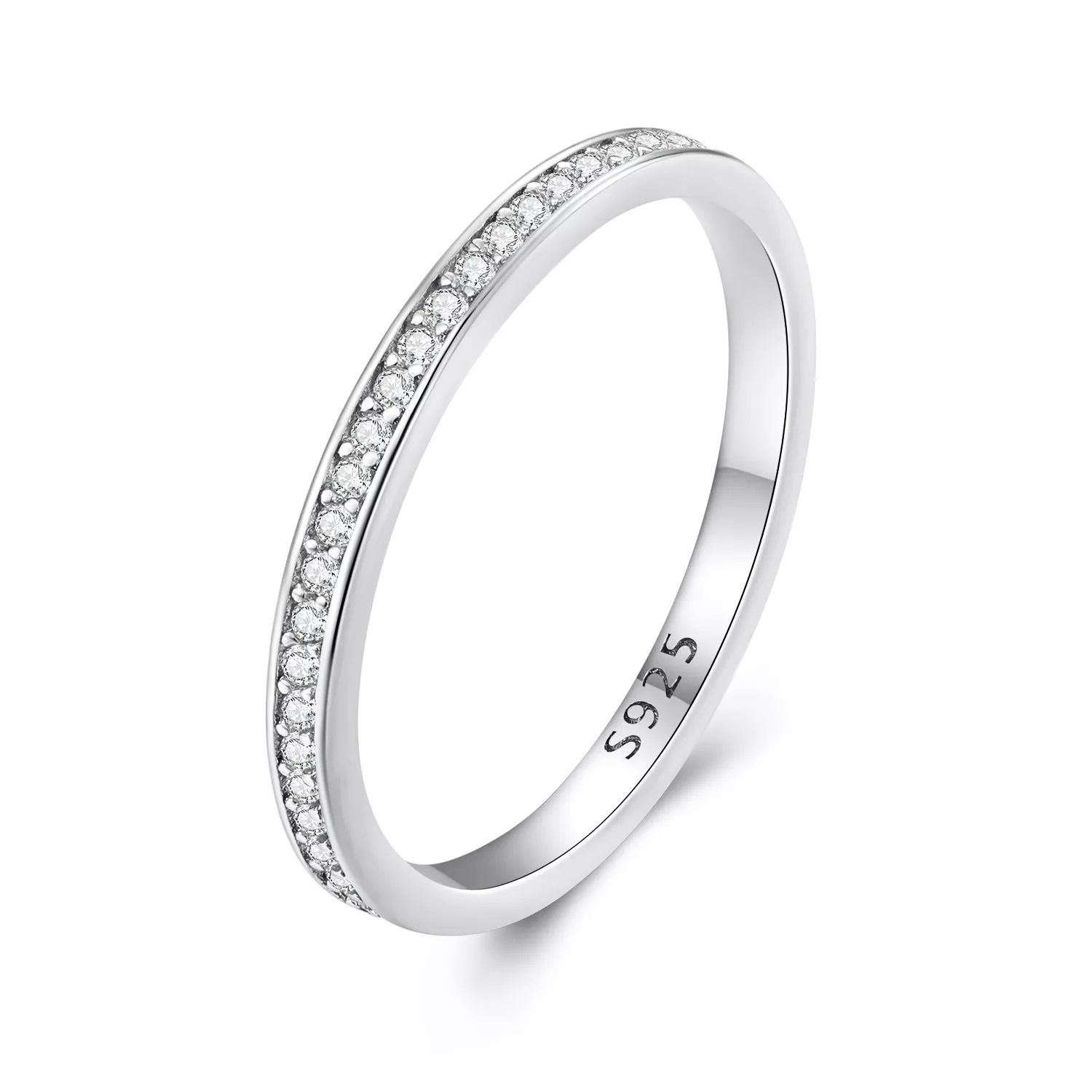 pandora stil pave moissanite yüzük msr030