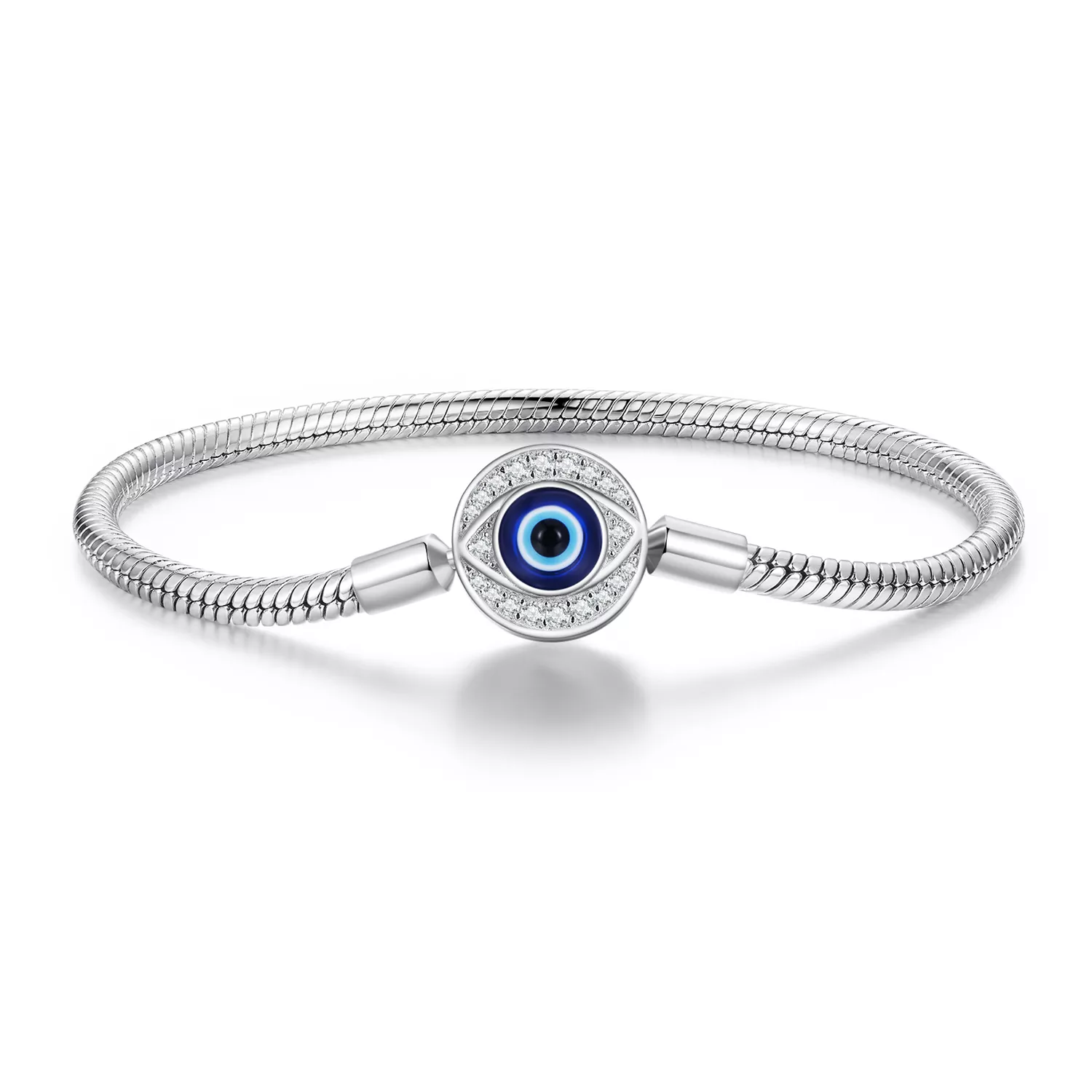 pandora stili şeytan gözü temel zincir bileklik bsb122