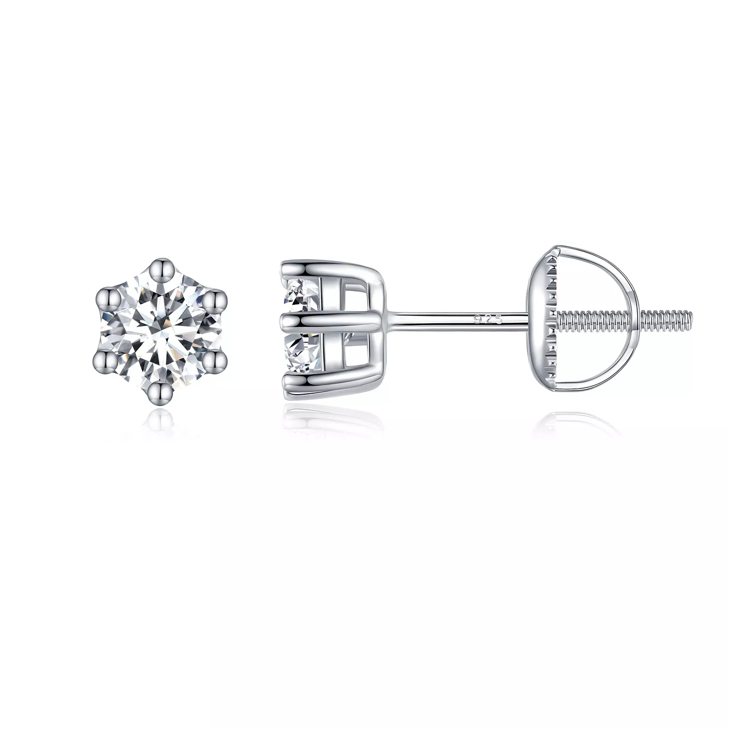 pandora tarzı parlak zirkon küpe bse615 4l