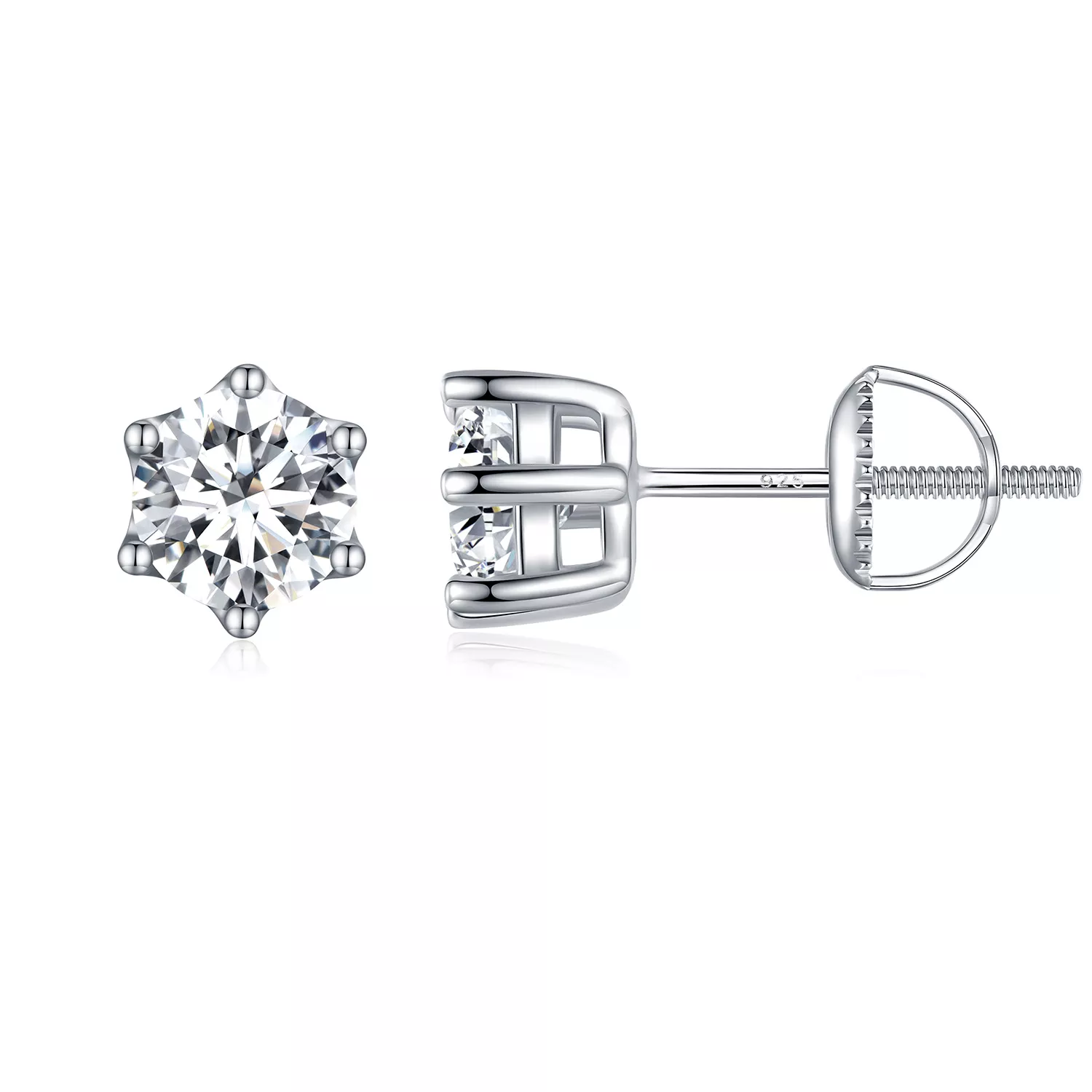 pandora tarzı parlak zirkon küpe bse615 5l