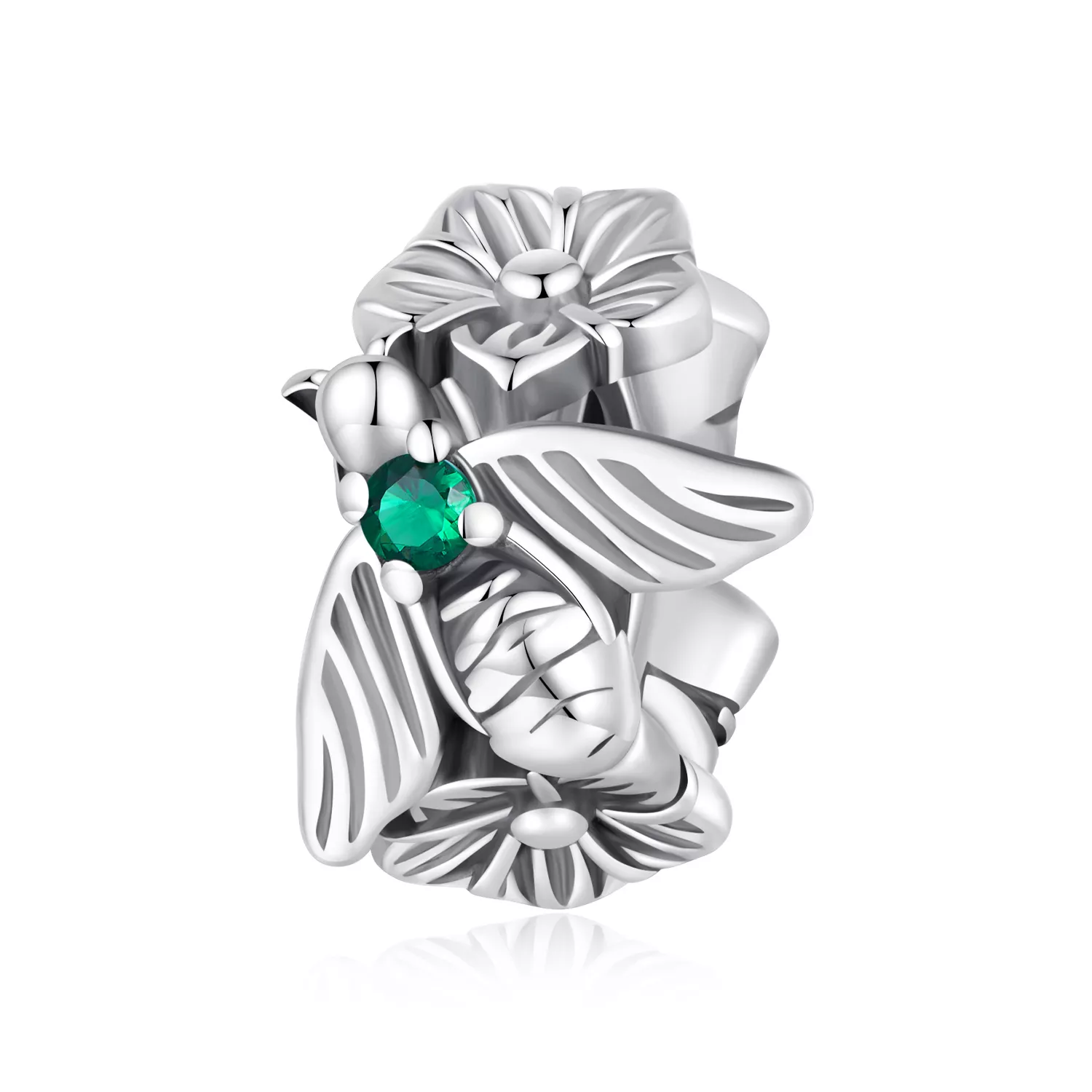 pandora tarzı şanslı arı spacer charm scc2526