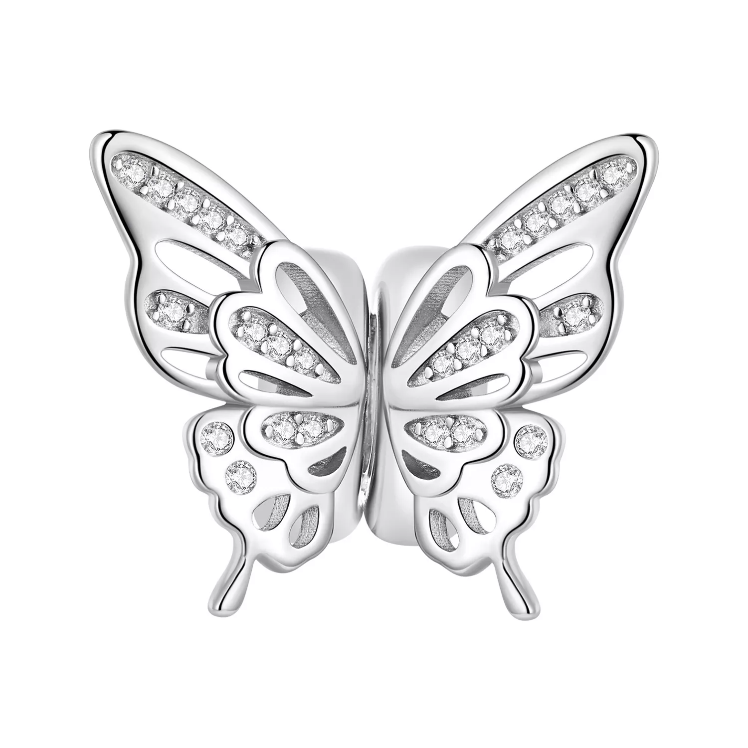 pandora tarzı kelebekler spacer charm bsc823