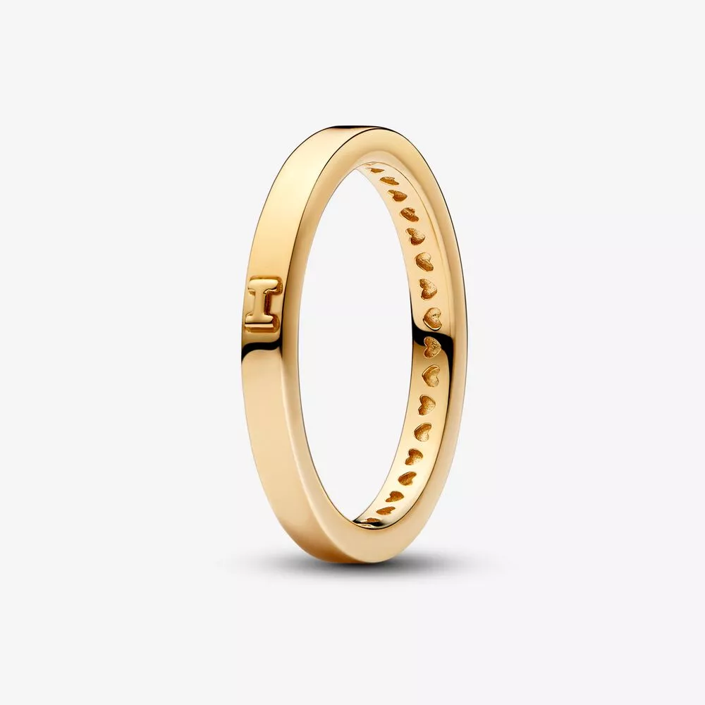 pandora 14k altın kaplamalı aşk mesajlı yüzük 162613c00