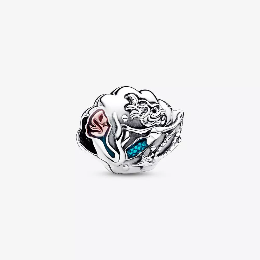 pandora disney küçük denizkızı kabuk küpesi 792687c01
