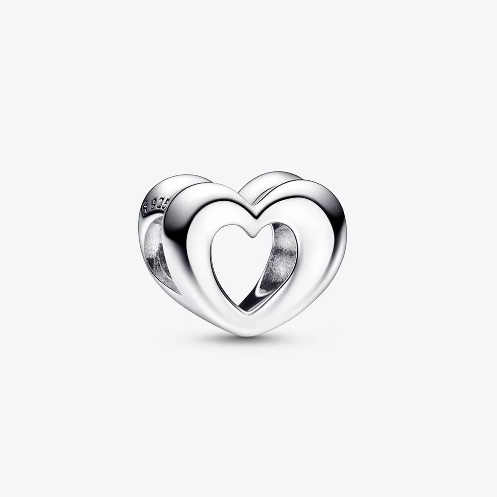 pandora işıltılı açık kalp süs 792492c00