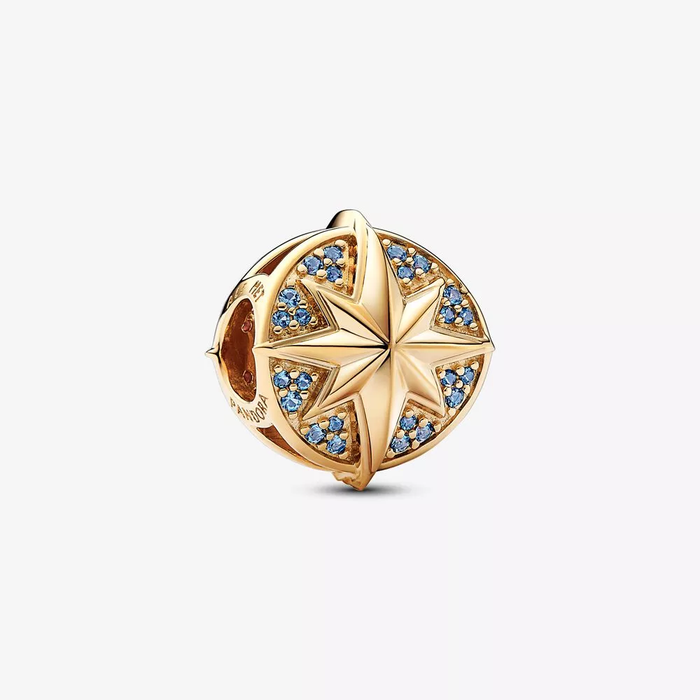 pandora marvel captain marvel amblem kolye 762744c01