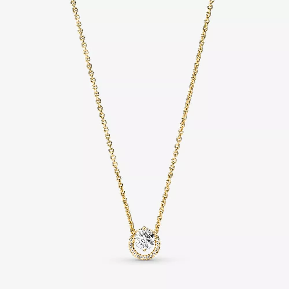 pandora parlak yuvarlak taç kolye 361174c01 45