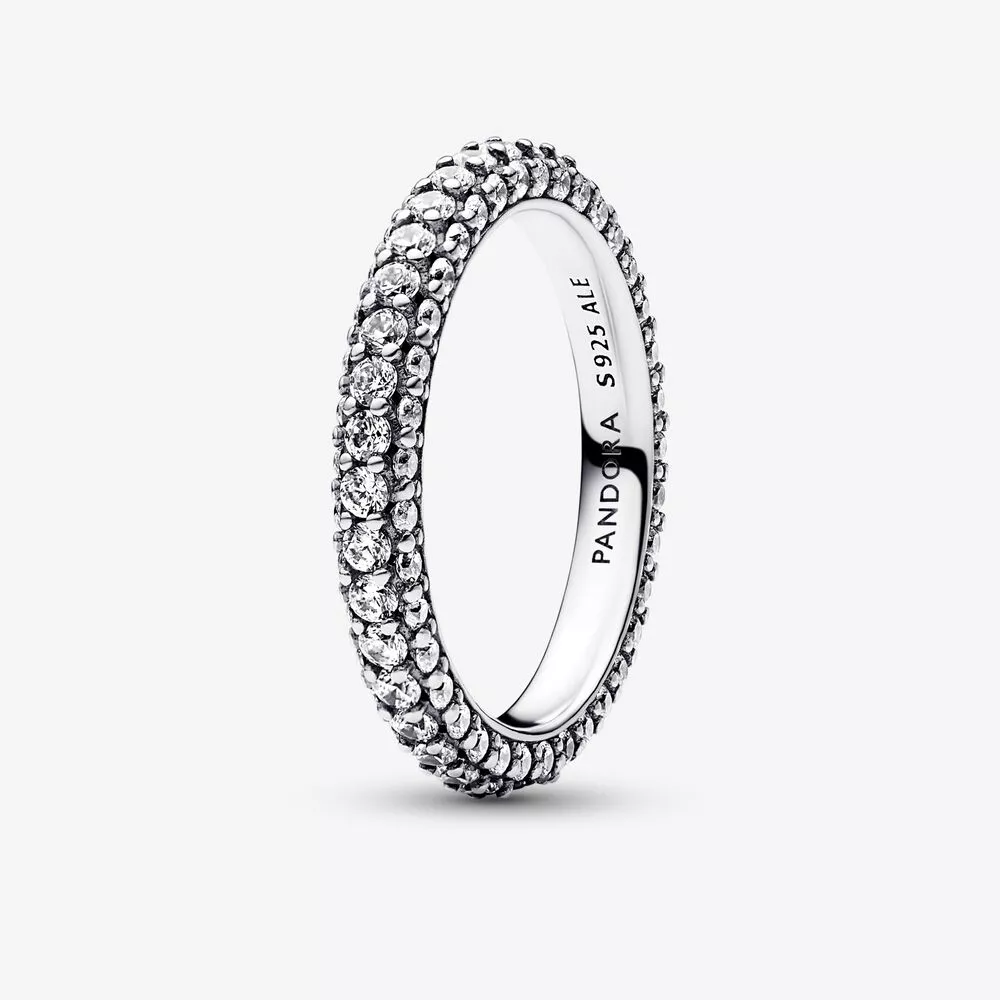 pandora timeless pavé tek sıra yüzük 192627c01