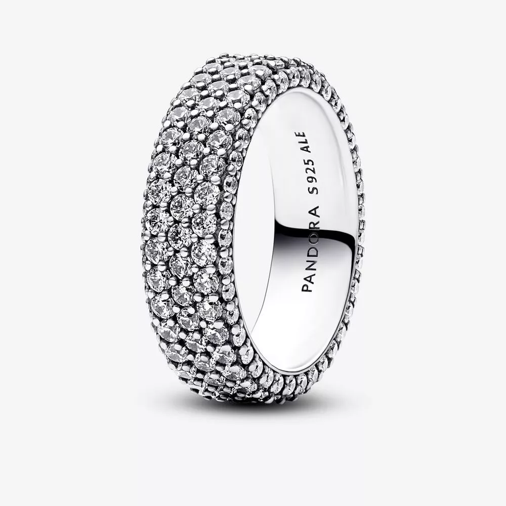 pandora timeless pavé üç sıralı yüzük 192634c01
