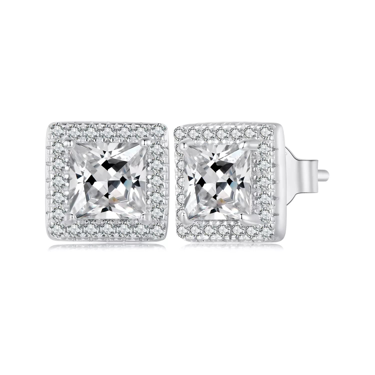 pandora stil işıltılı lüks küpe bse895