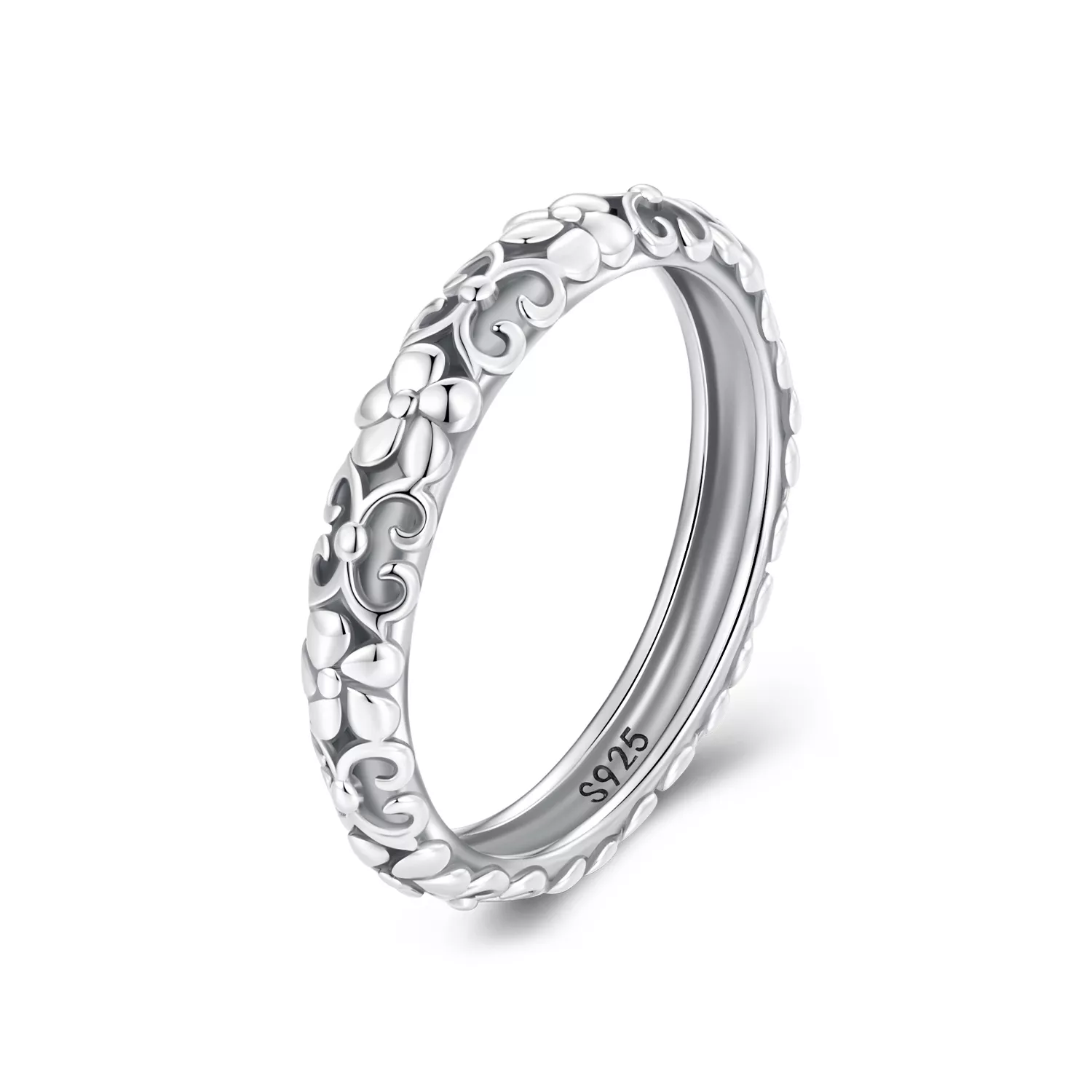 pandora stili retro desen yüzük scr958