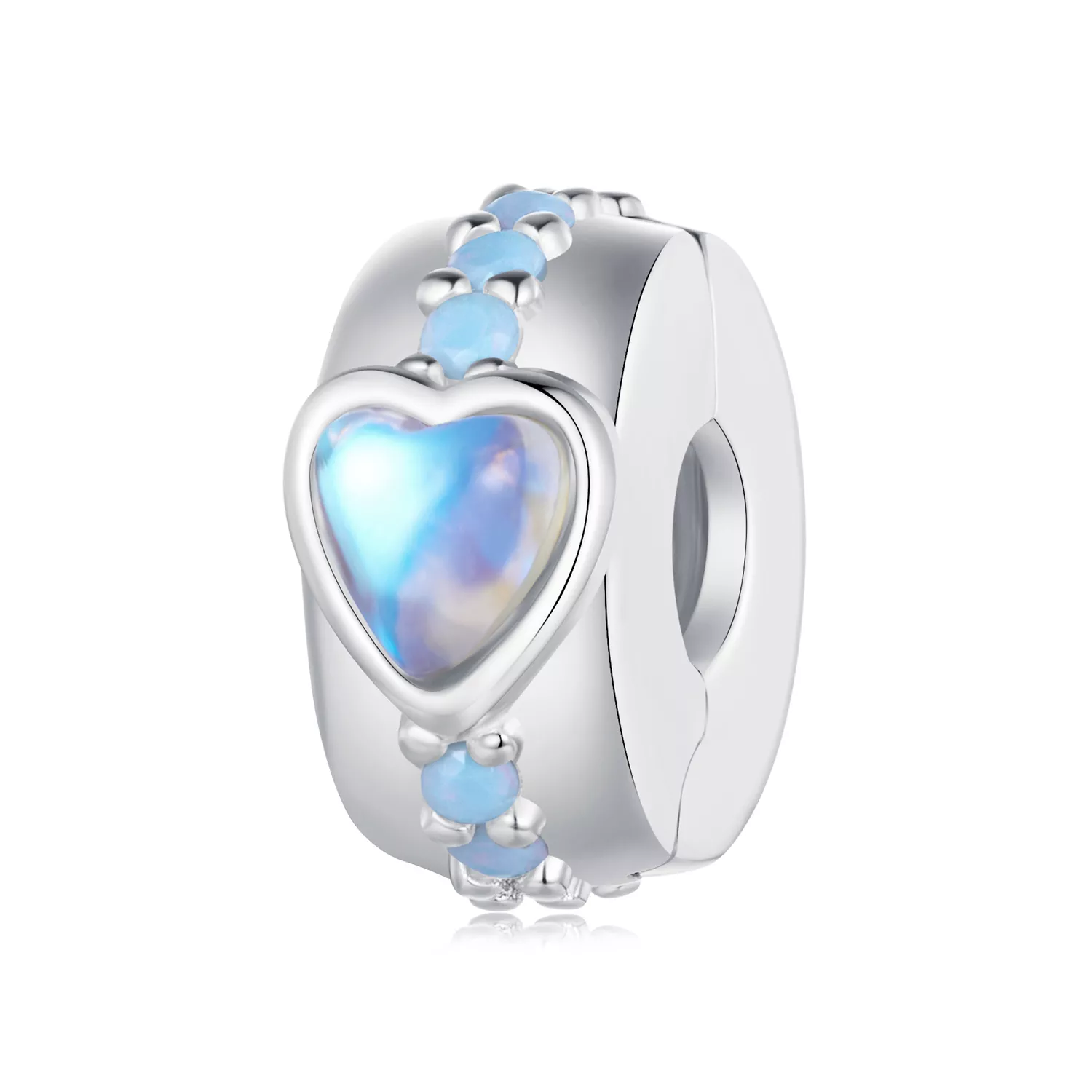 pandora stili sihirli kalp klipsi scc2537