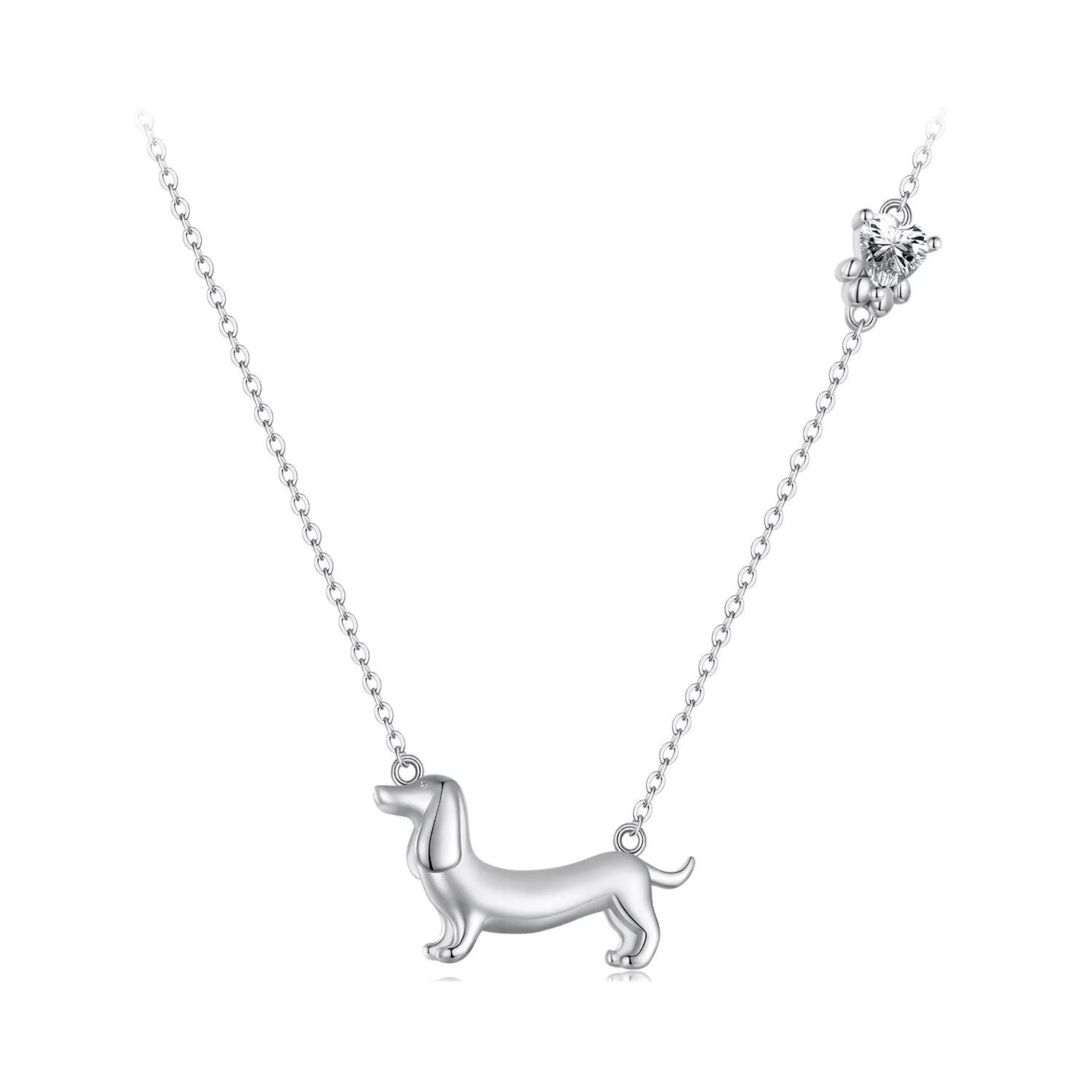 pandora tarzı dachshund kolye scn501