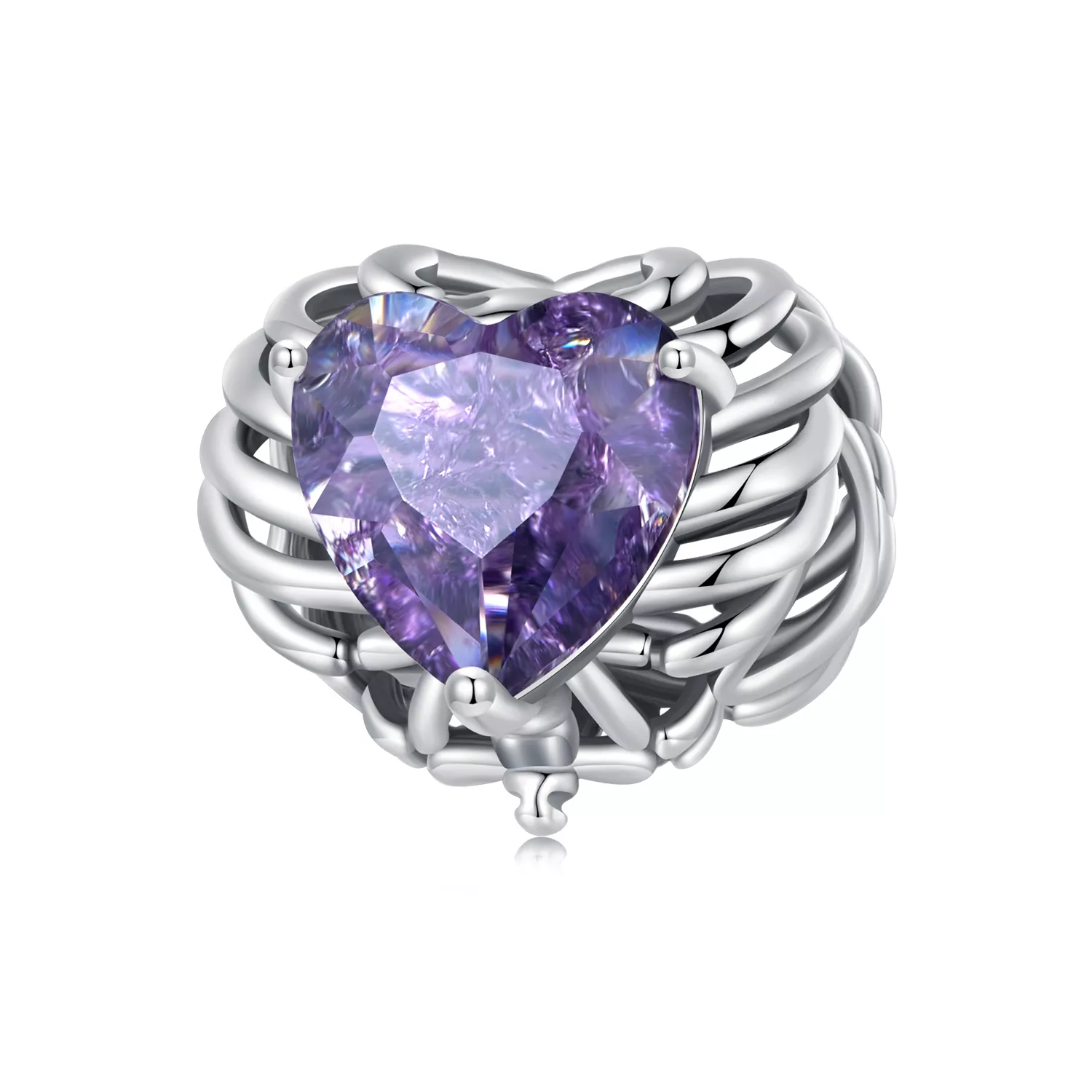 pandora tarzı i̇skelet kalp cüzdanı bsc910