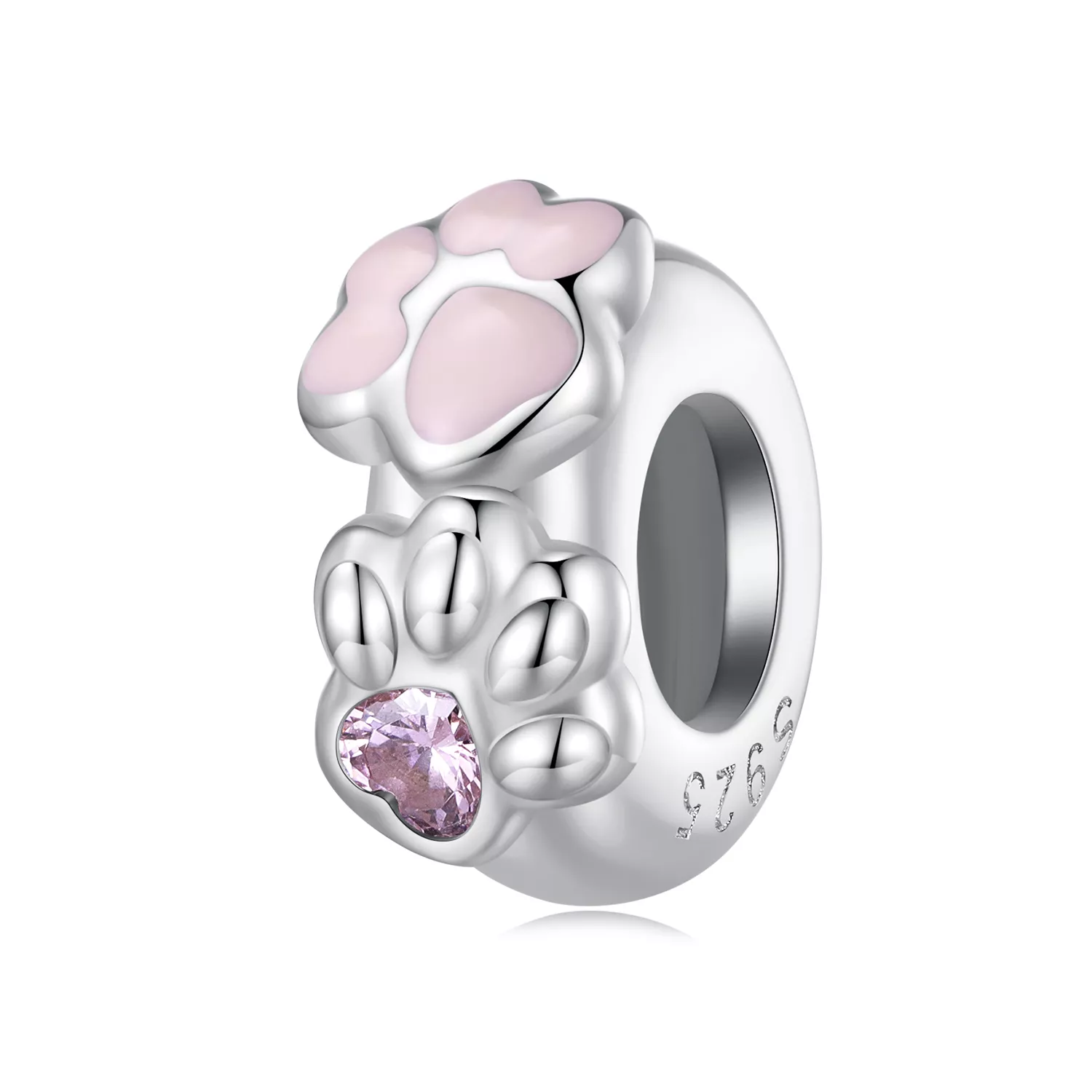 pandora tarzı kedi pençesi silikon spacer scc2515