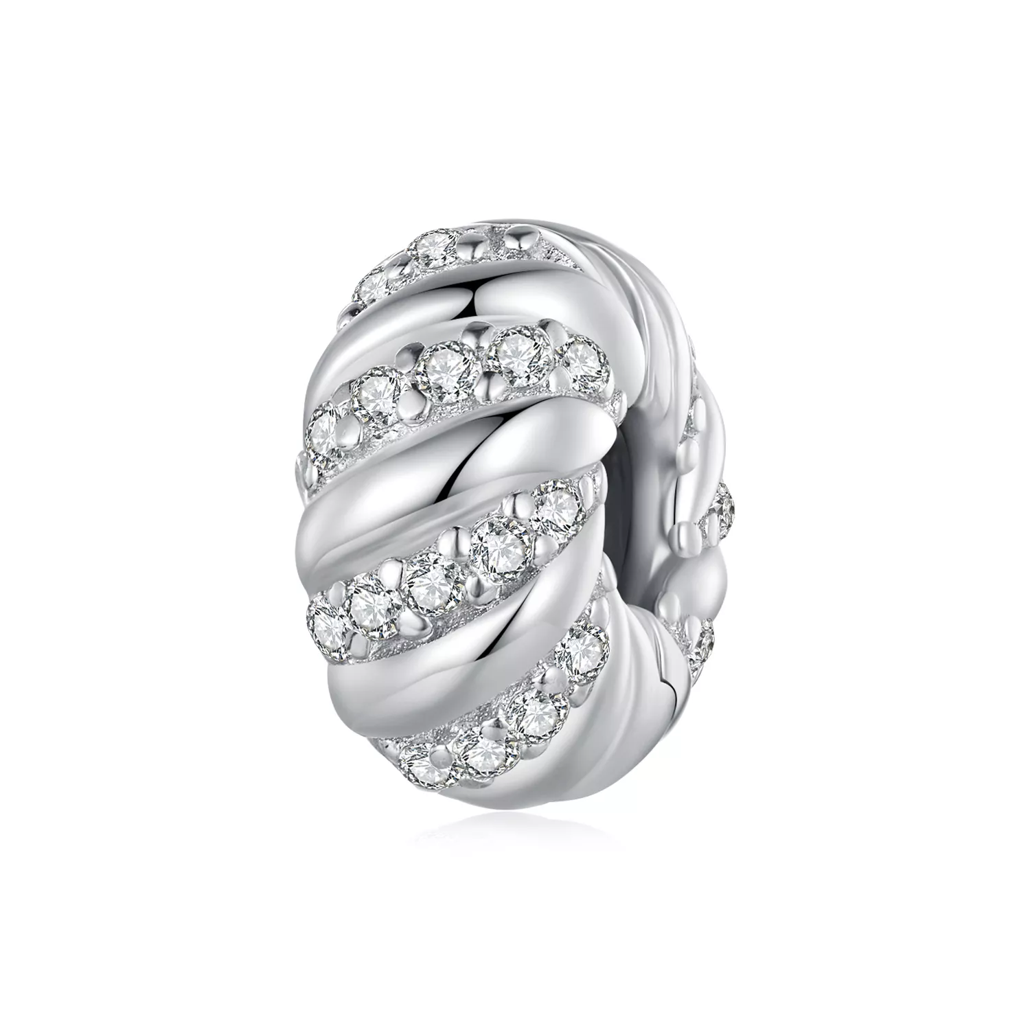 pandora tarzı twist silikon ara parça bsc905