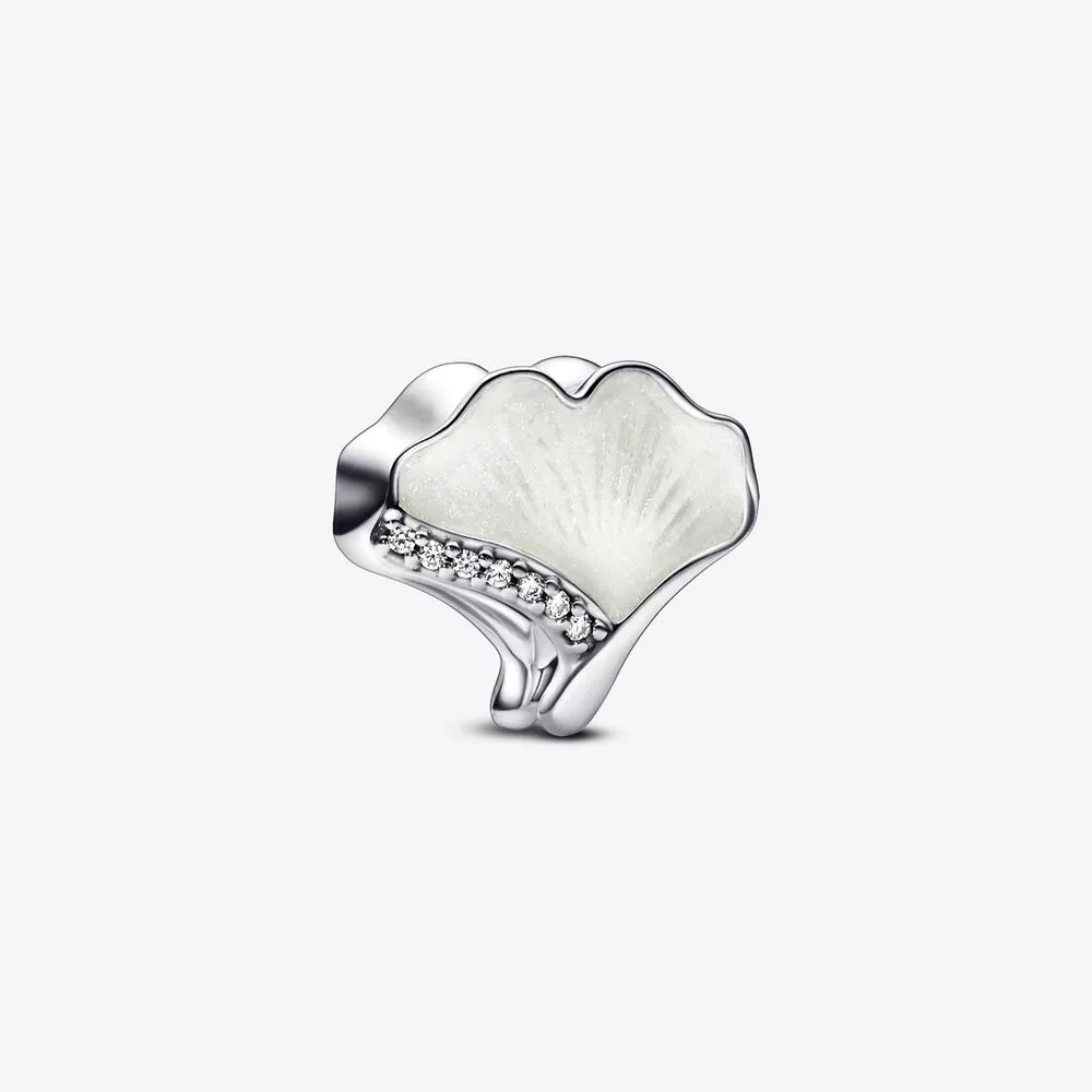 pandora ginkgo gümüş charm 792430c01