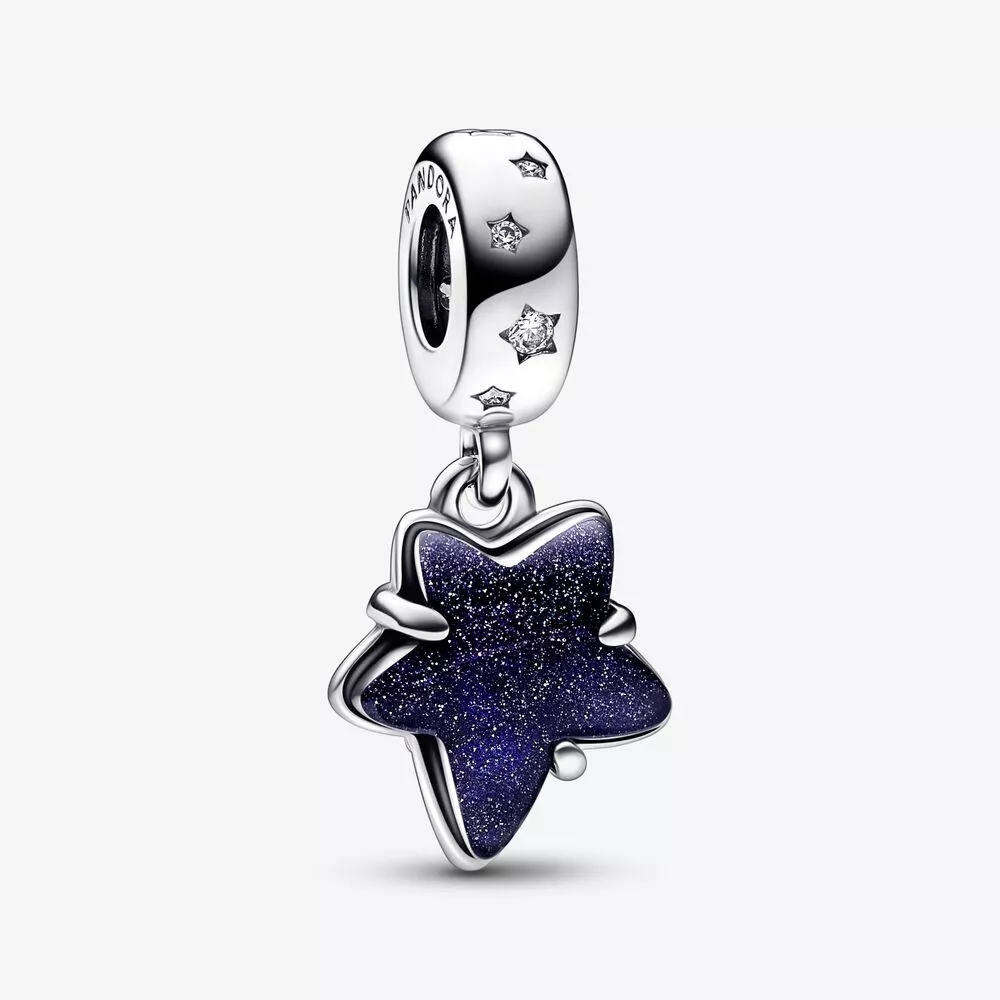 pandora göksel galaksi yıldızı murano sallantılı charm 792368c01