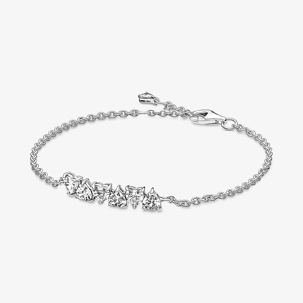 pandora işıltılı sonsuz kalp zincir bileklik 591162c01