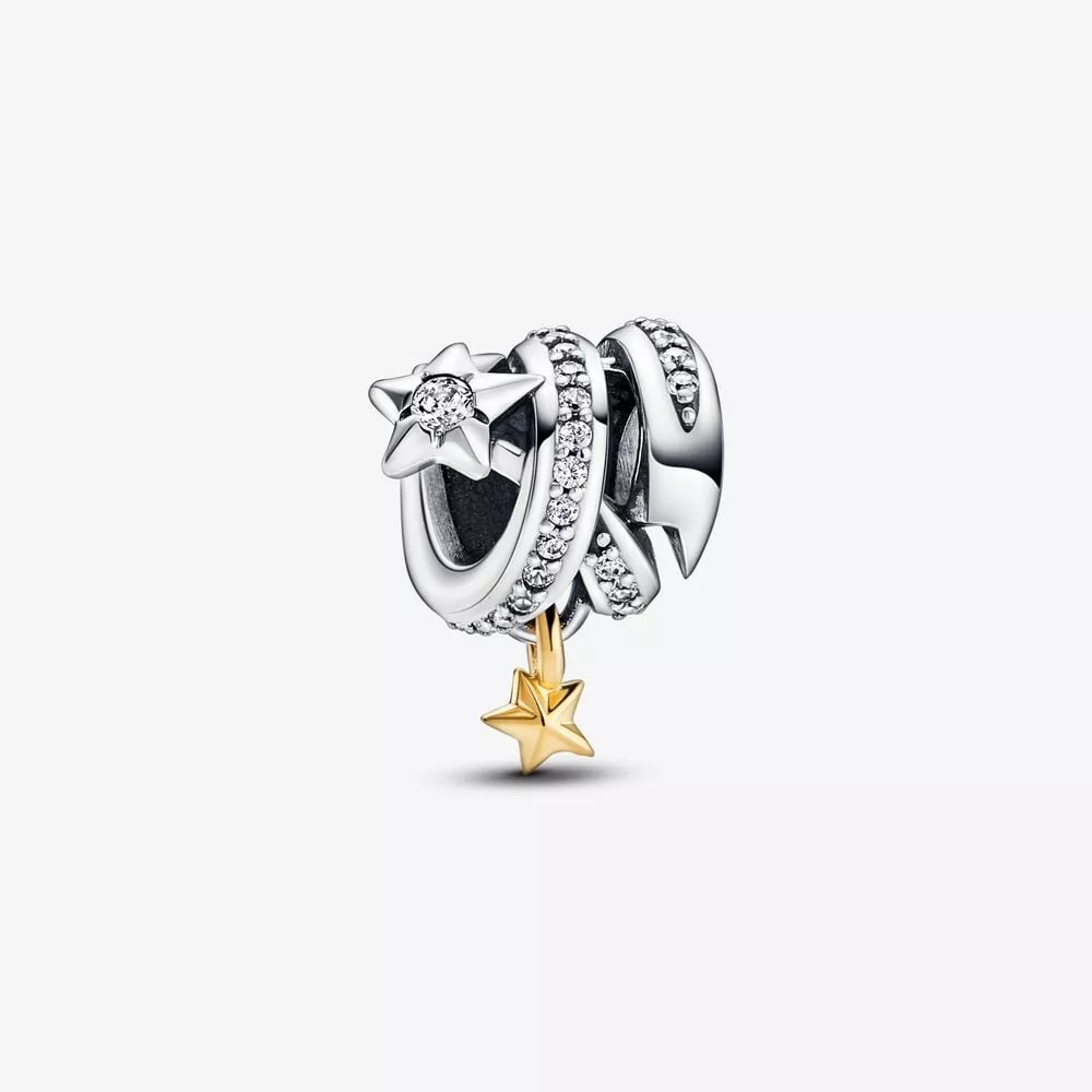 pandora kayan yıldız spiral charm 762206c01