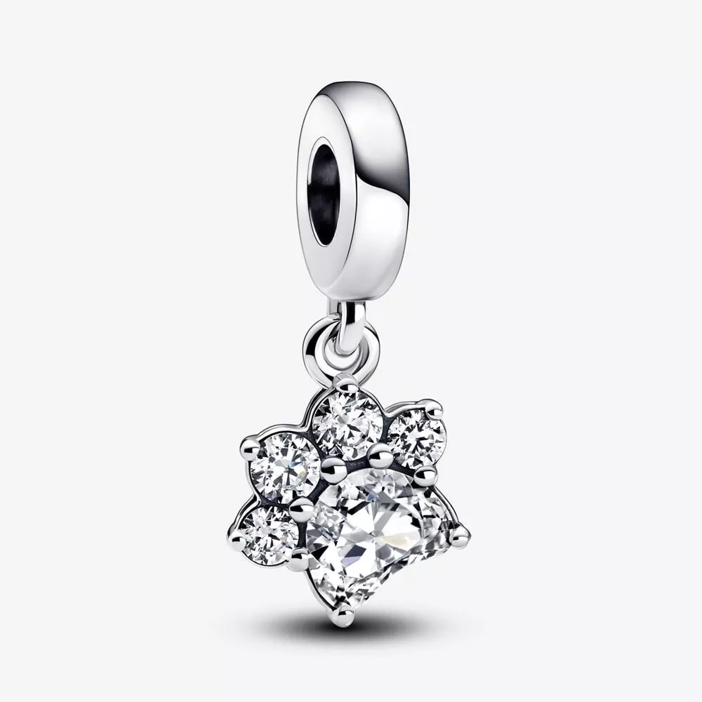 pandora köpüklü pet pençe baskılı sallantılı charm 792247c01