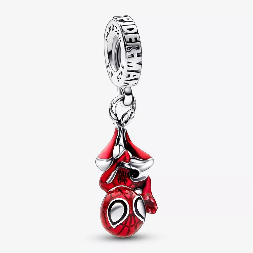 pandora marvel asılı örümcek adam sallantılı charm 792323c01