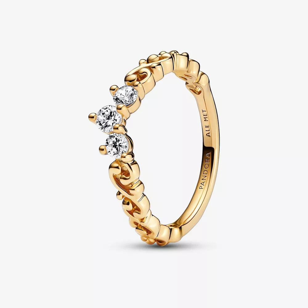 pandora regal girdaplı taç yüzük 162232c01