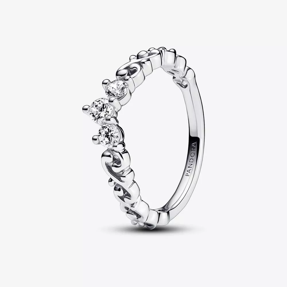 pandora regal girdaplı taç yüzük 192232c01