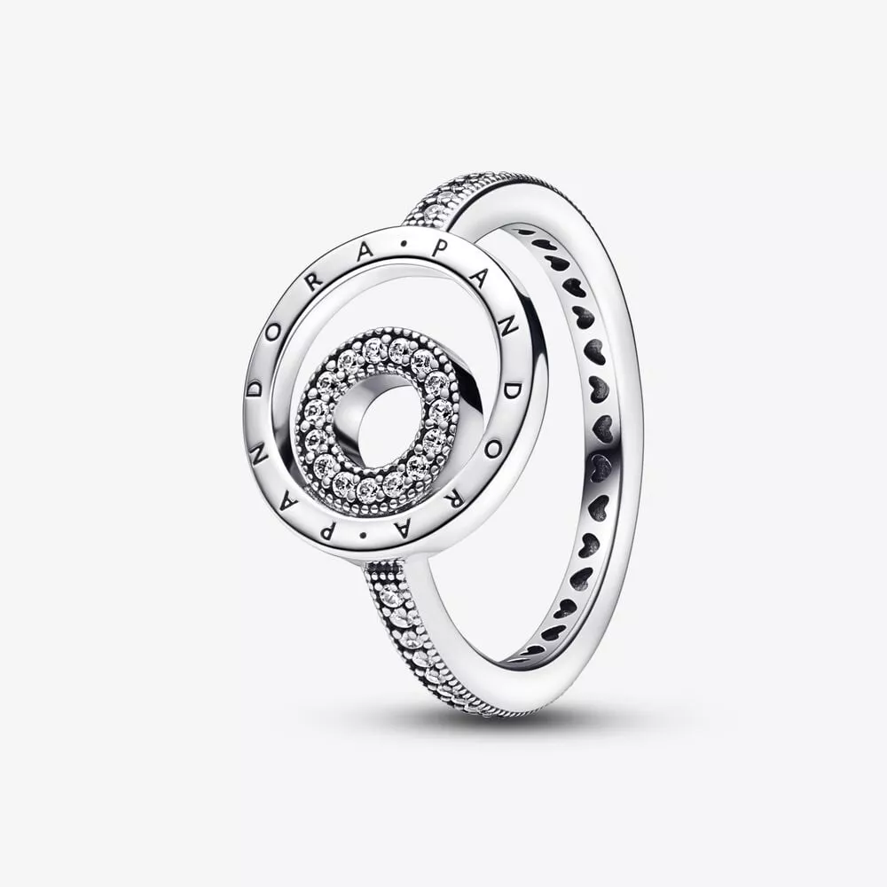 pandora signature logolu halkalı pavé yüzük 192316c01