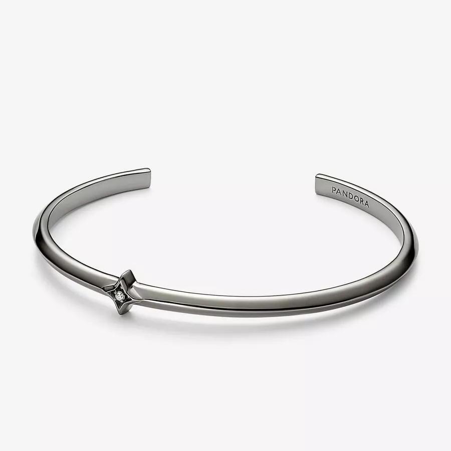 pandora sparkling star açık bileklik 542767c01