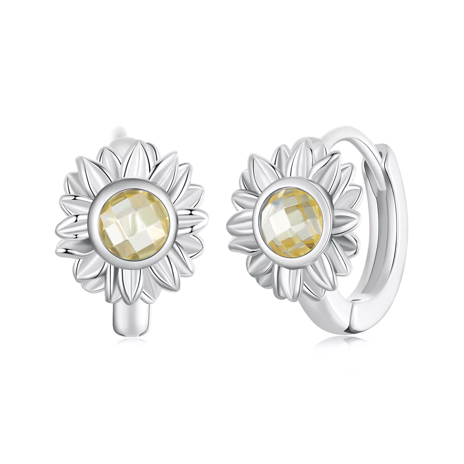 pandora stil ayçiçeği küpe bse966