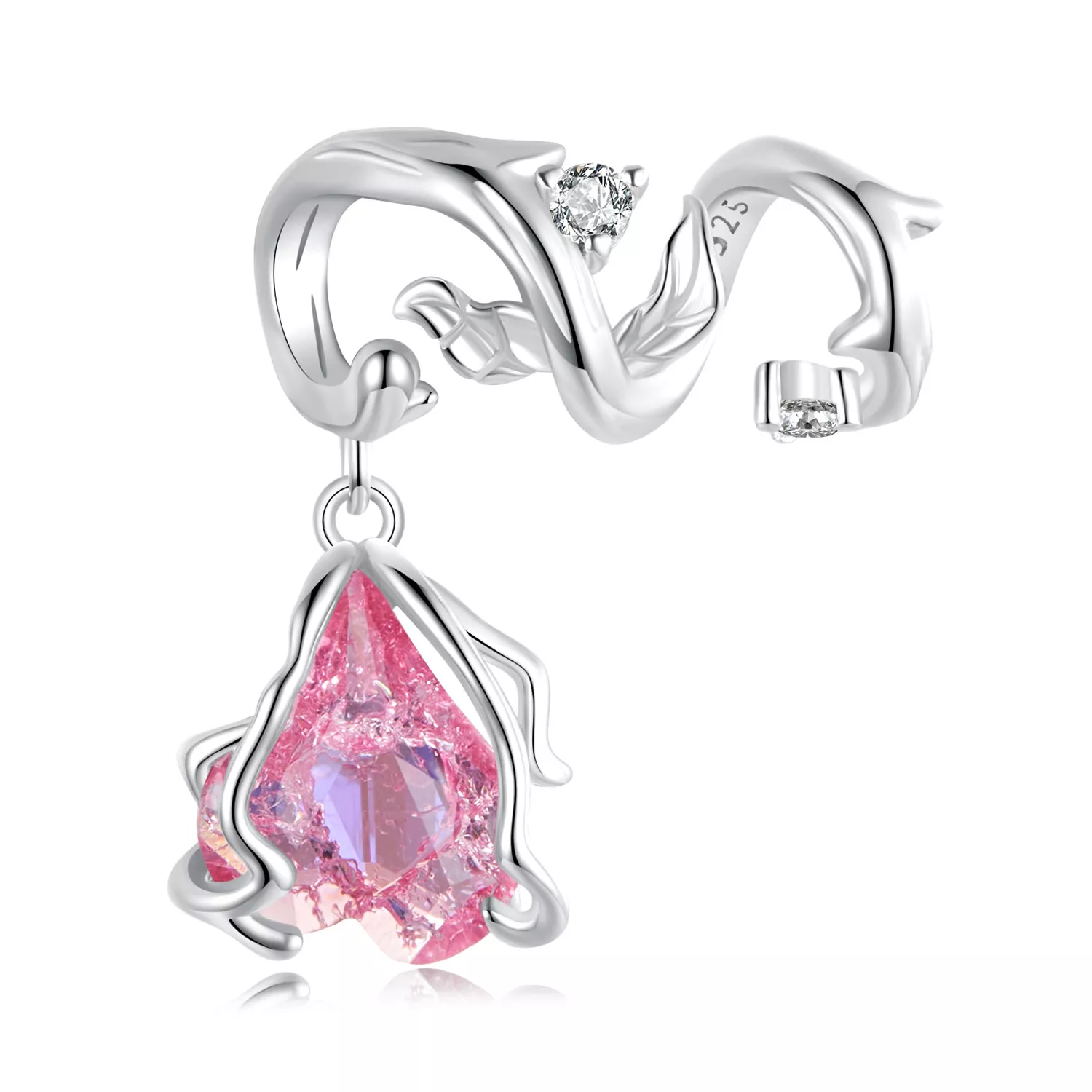 pandora stil solmuş gül charm scc2697
