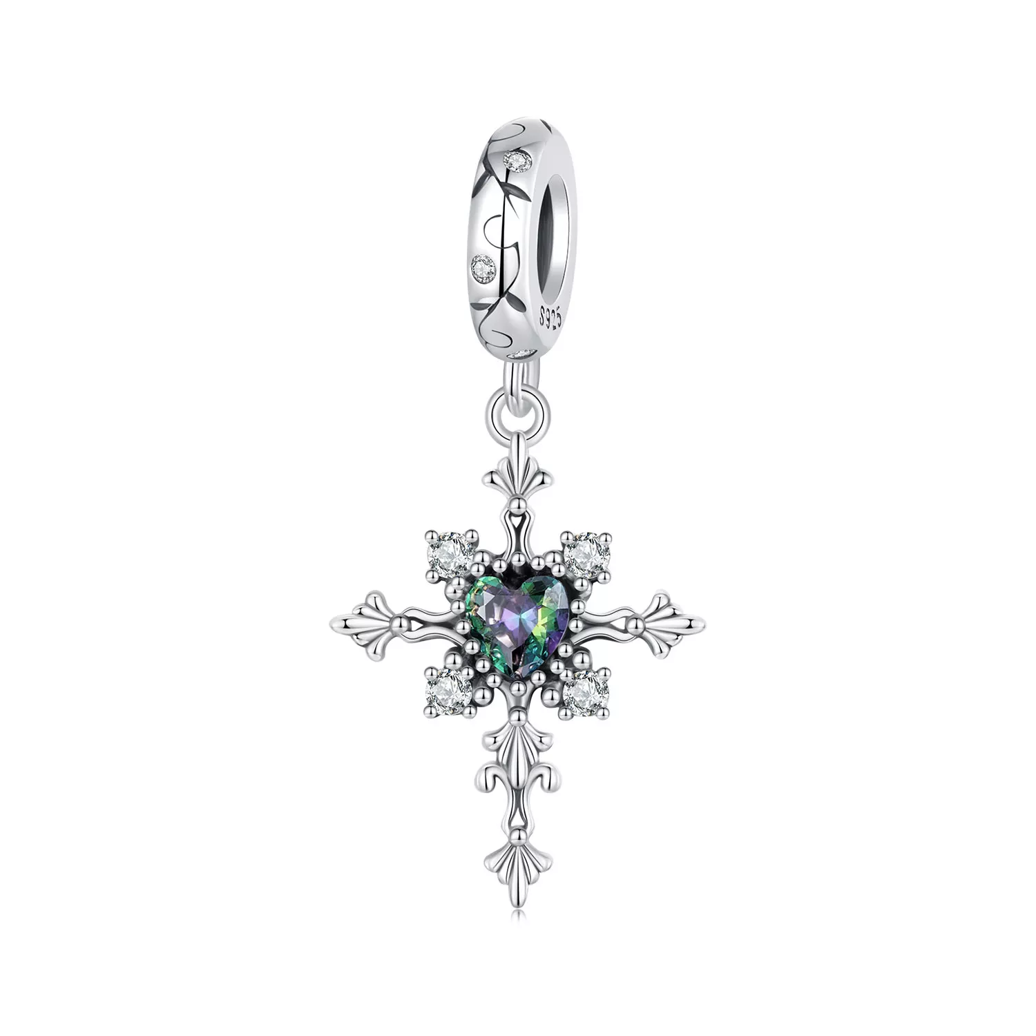 pandora tarzı haç charm bsc970