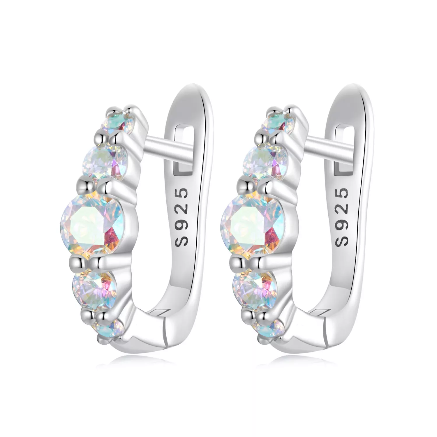 pandora tarzı renkli küpe bse960