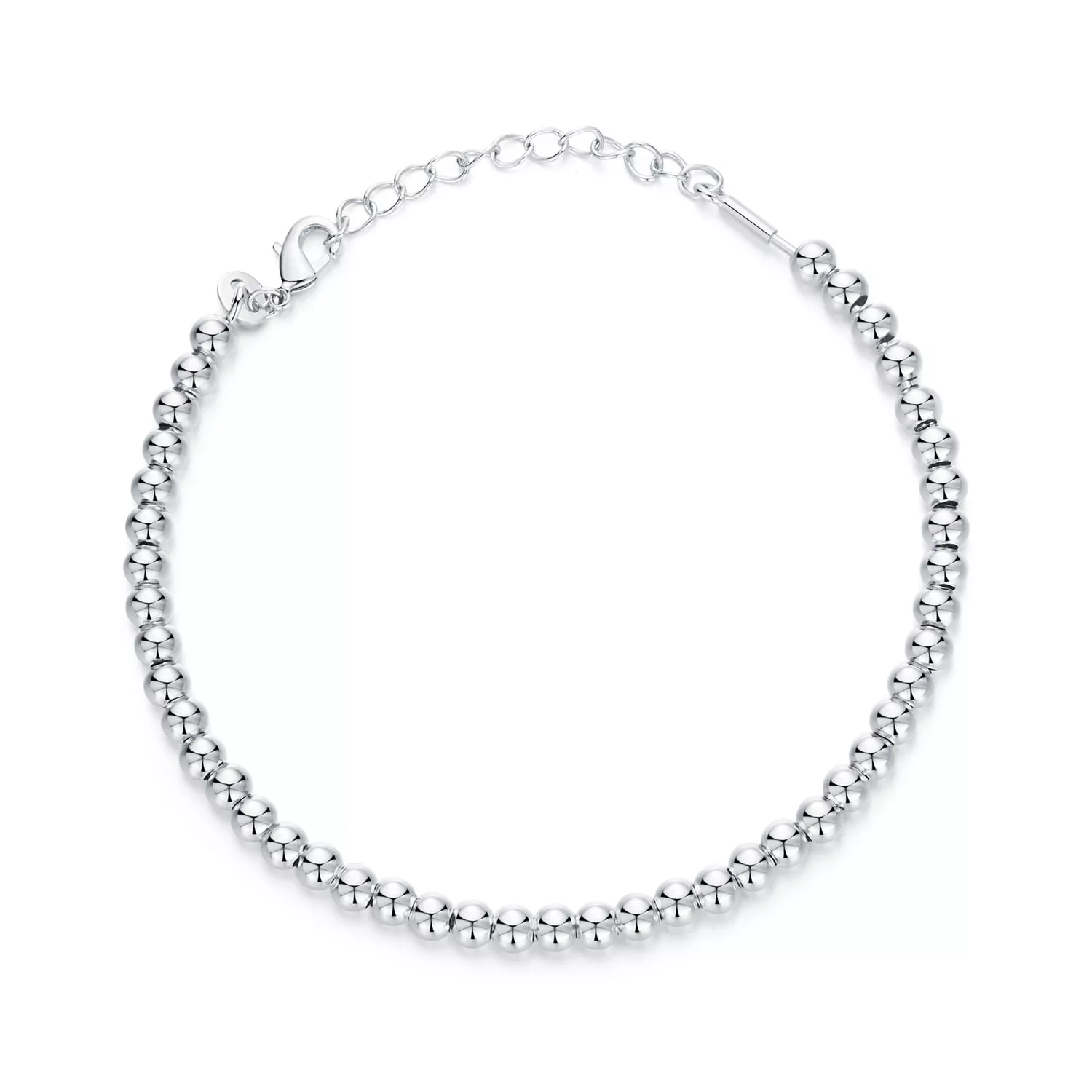 pandora stil gümüş boncuklu diy temel zincir scb267