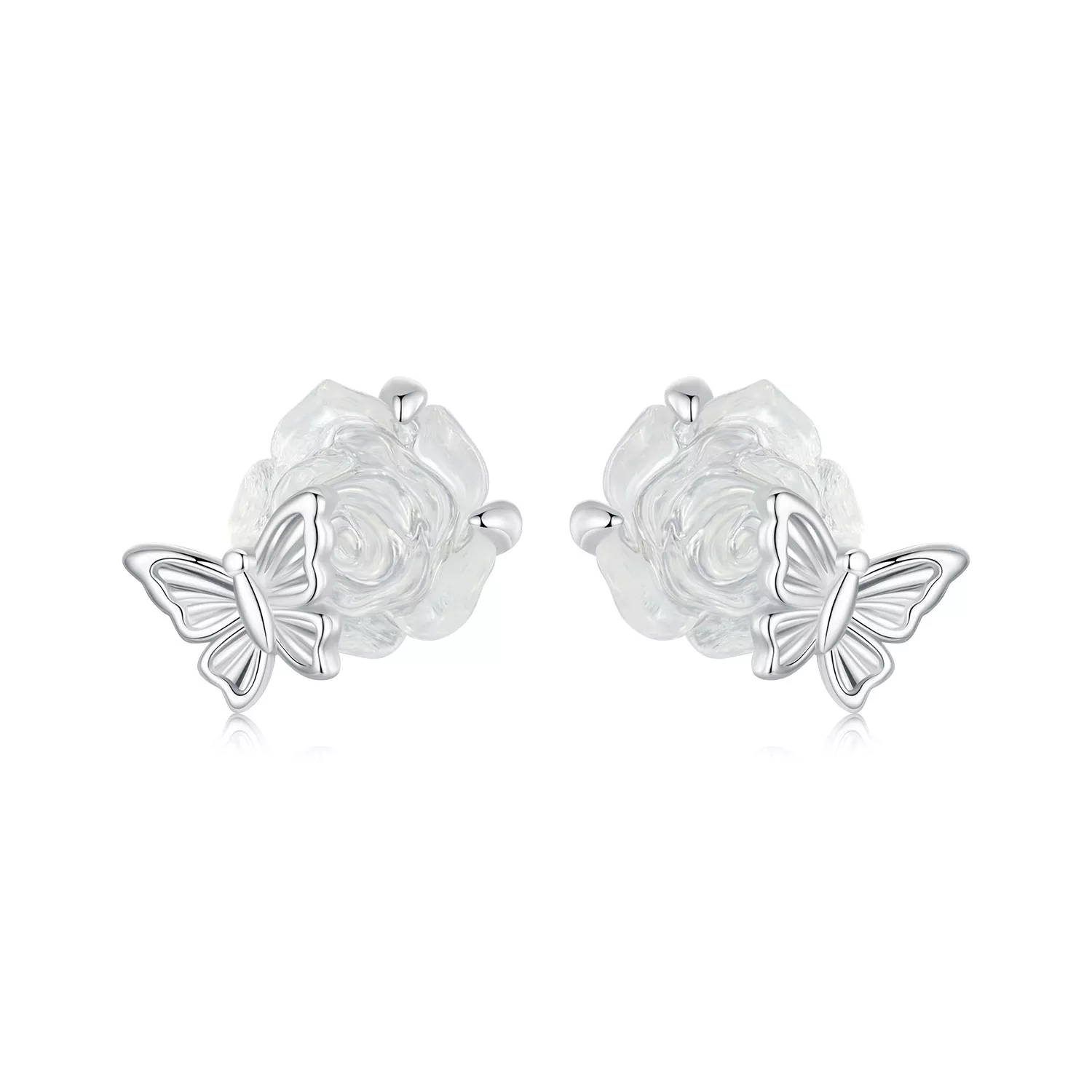 pandora stili kristal gül bse978