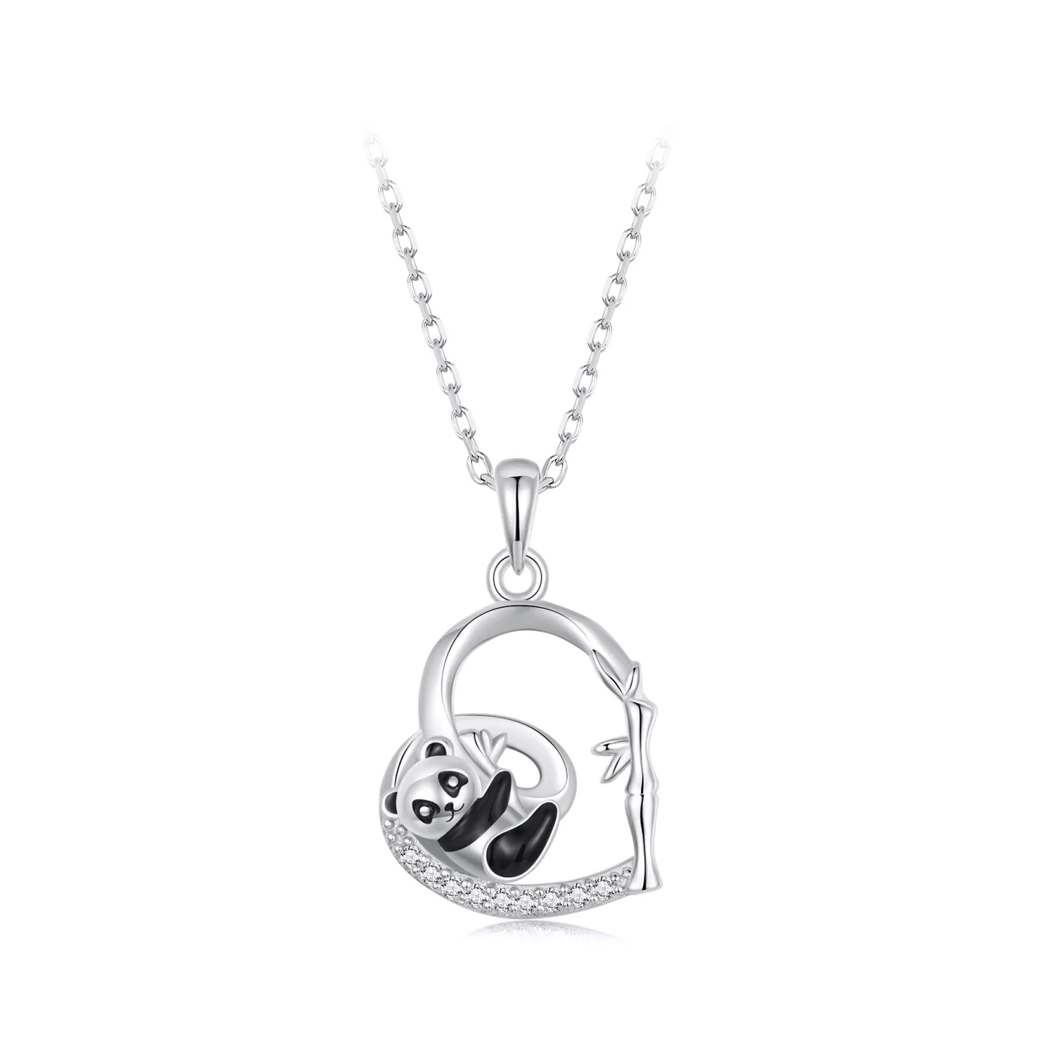 pandora tarzı panda kolye scn515