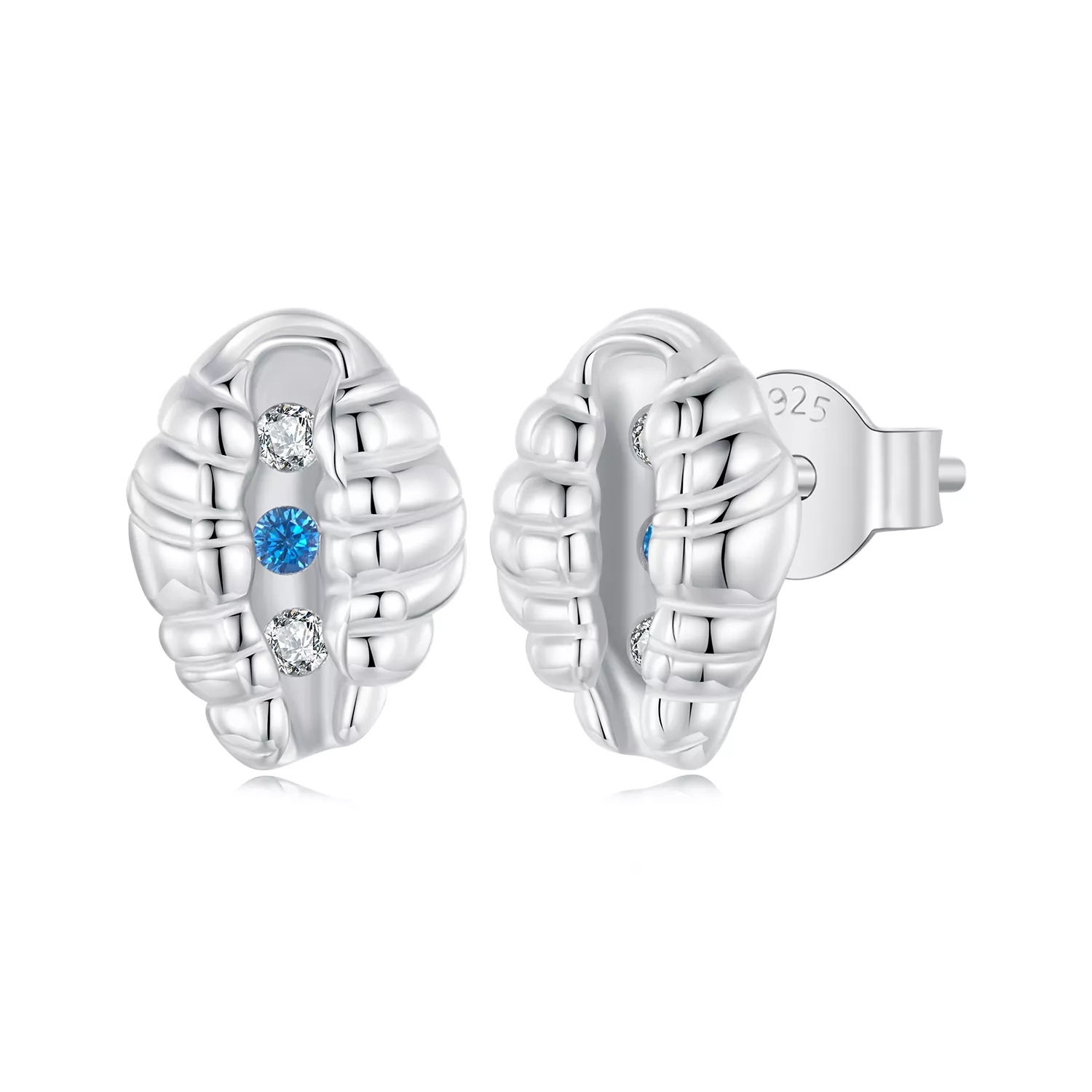 pandora stil deniz kabuğu küpe sce1741