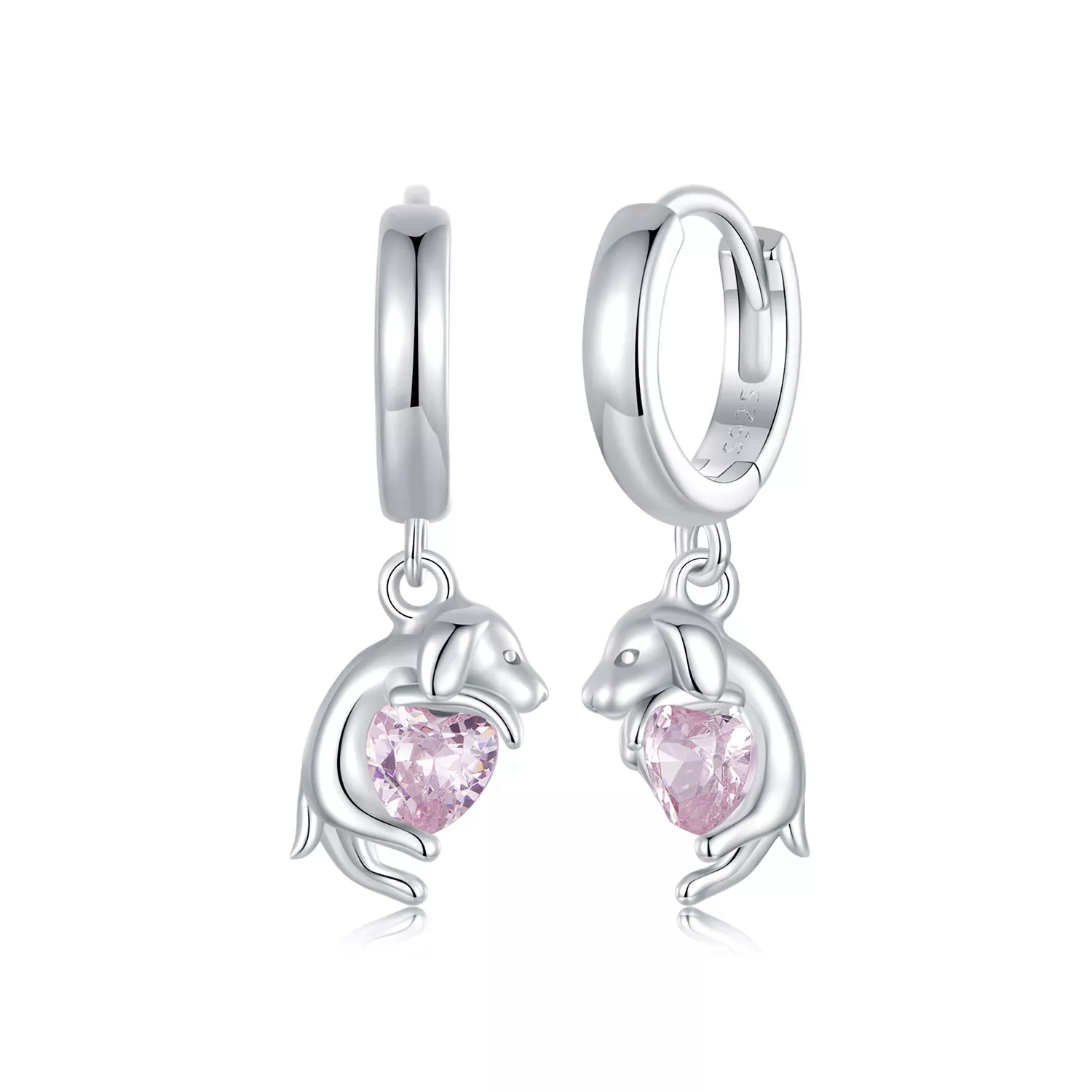 pandora stil golden retriever kulak klipsi sce1759