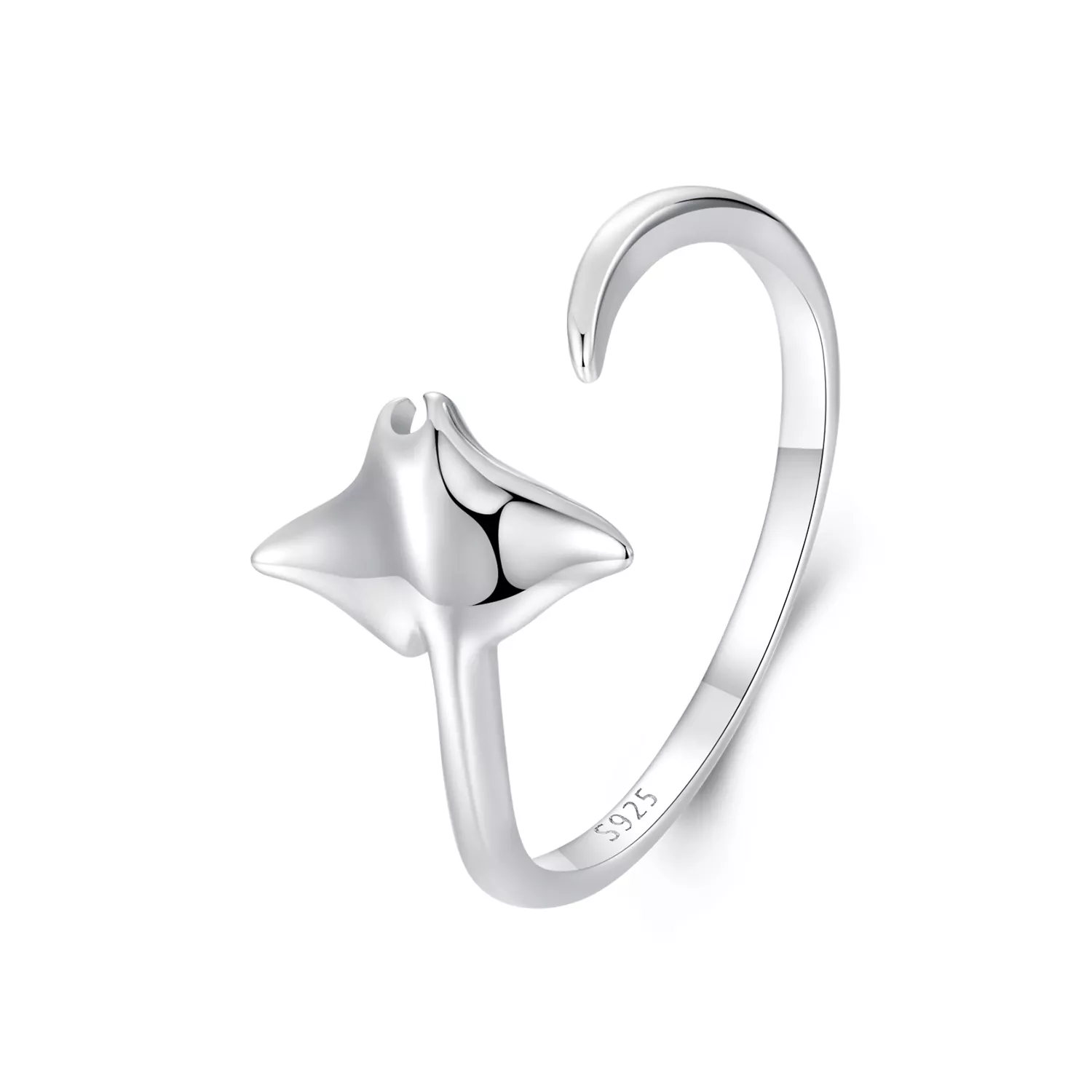 pandora stil manta ray açık halka scr1037e