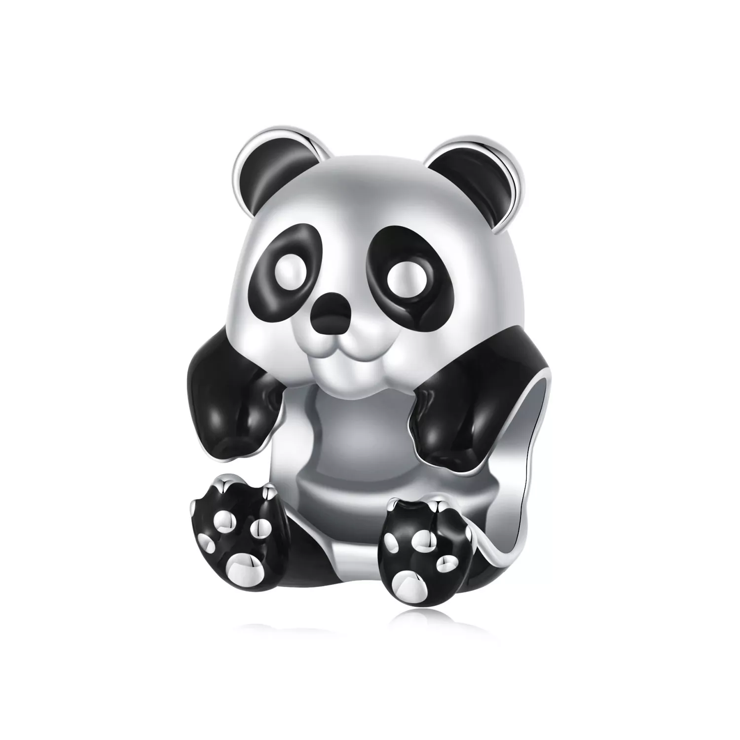 pandora stil panda gümüş kolye ucu scc2811