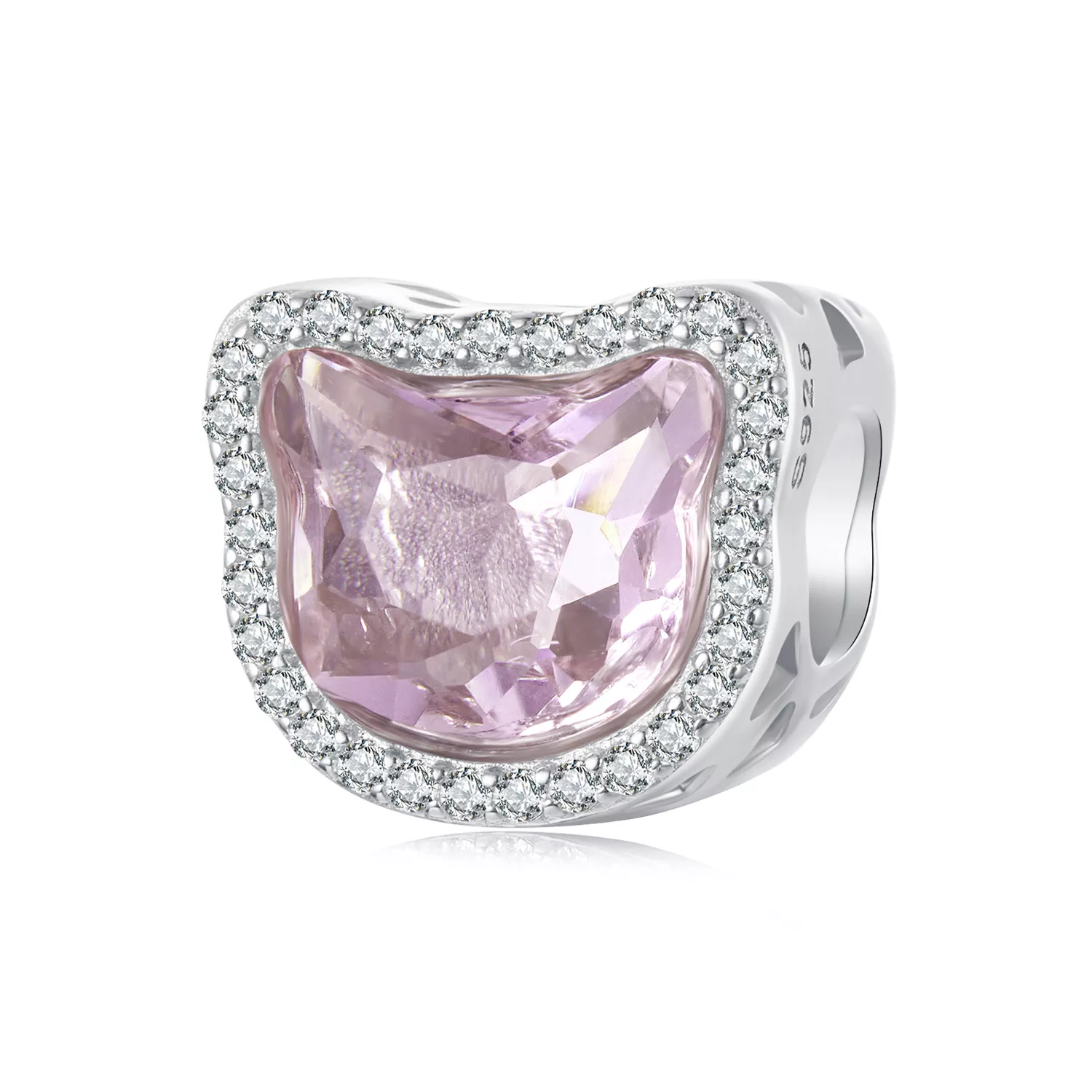 pandora stil pembe kedi charmı bsc1020