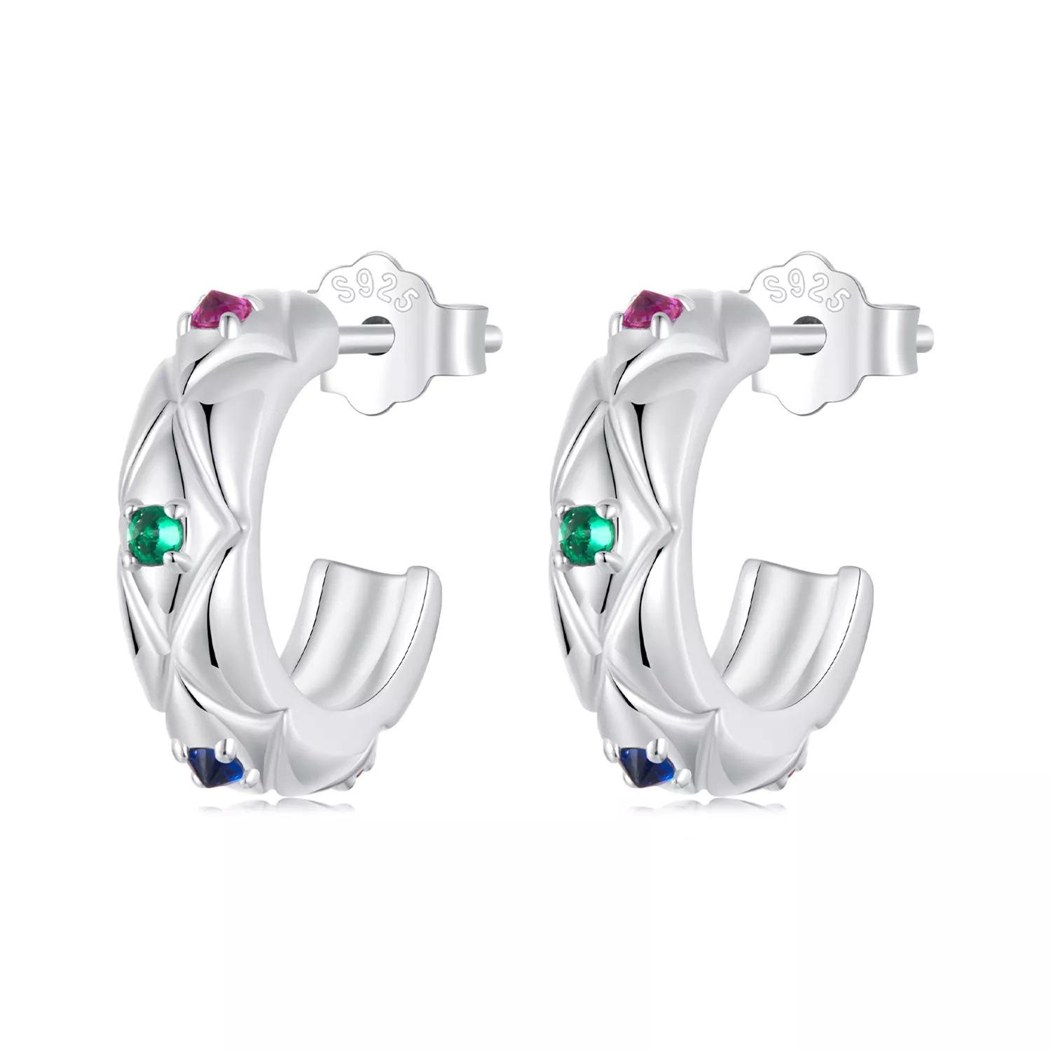 pandora stil vintage elmas desenli küpe bse1032