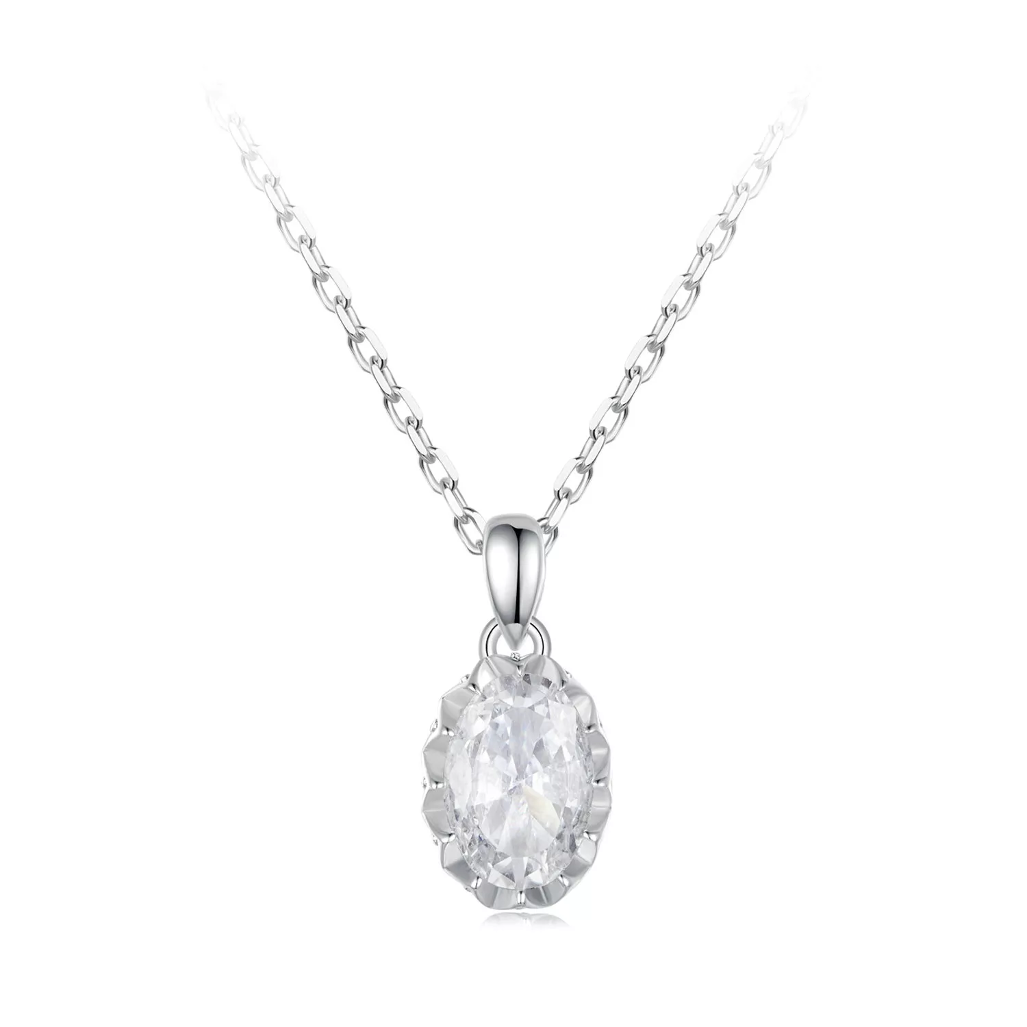 pandora style brilliant beauty 1 ayar mozanit kolye tek sertifika ile msn035