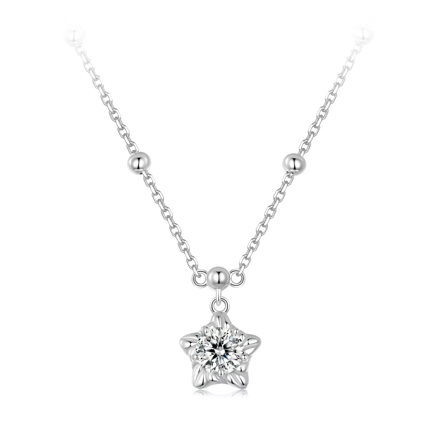 pandora style starlight 05 karat kolye tek sertifikayla birlikte msn036